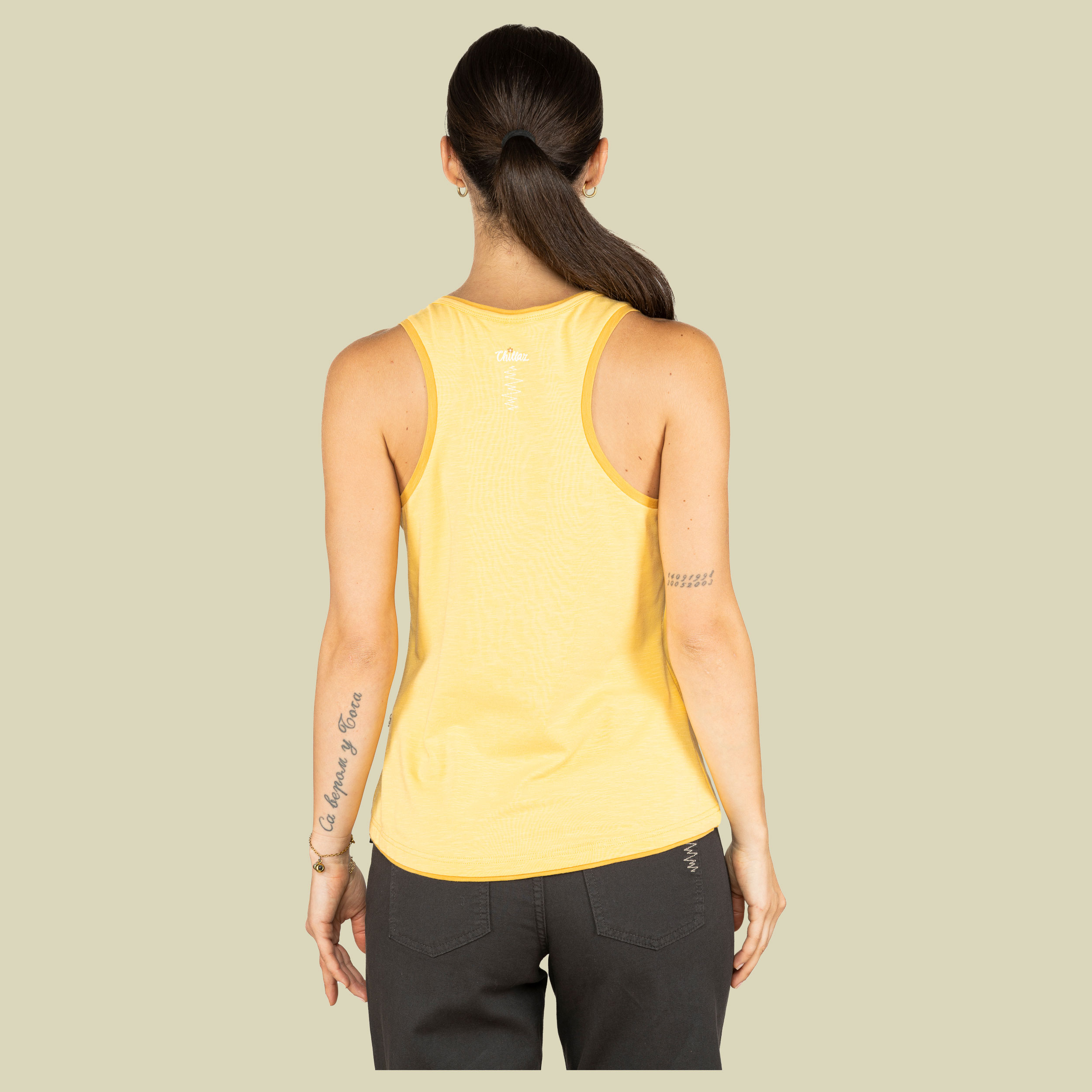 Karpathos Flower Pocket Women 40 gelb - Farbe yellow