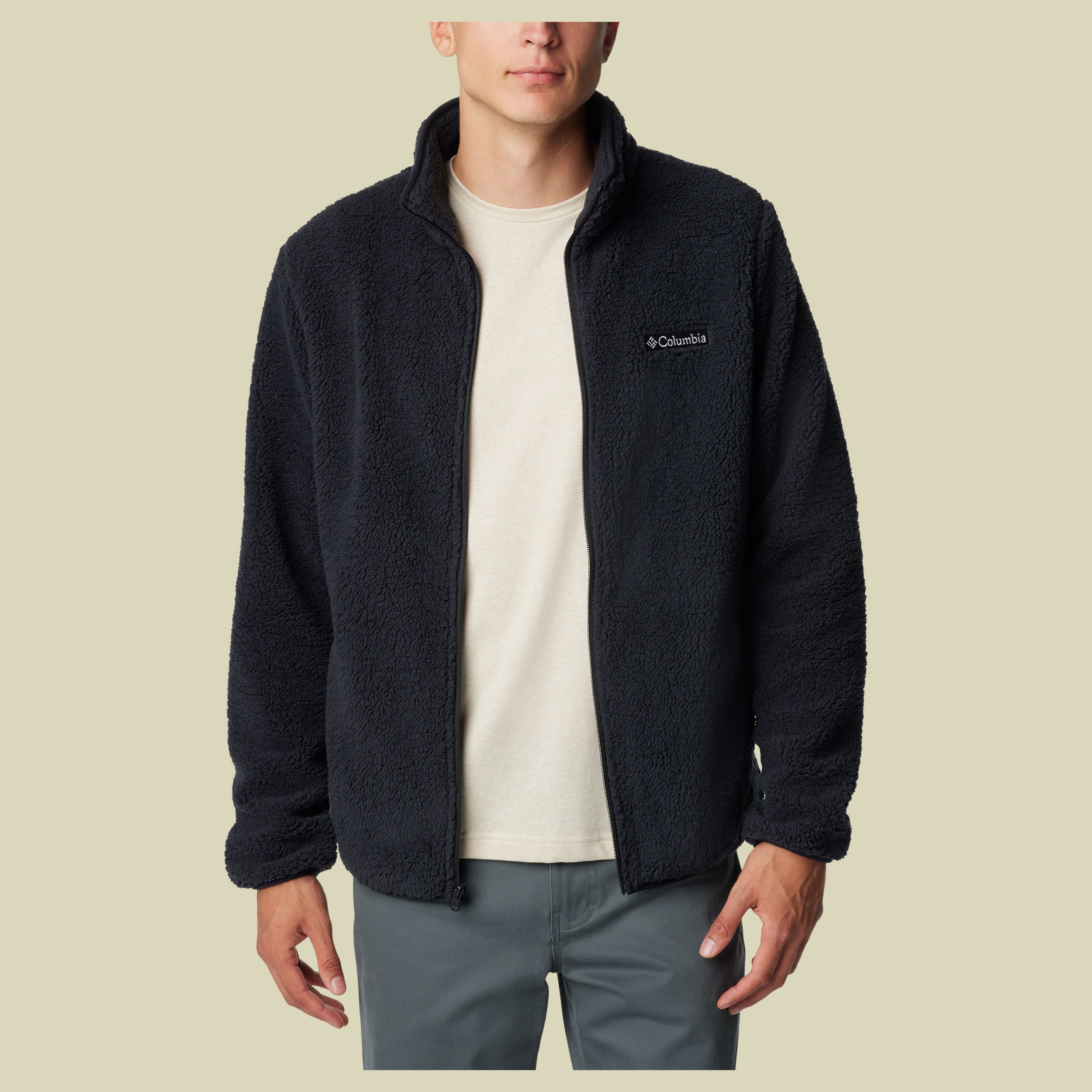 Rugged Ridge III Sherpa Full Zip Men Größe S Farbe black