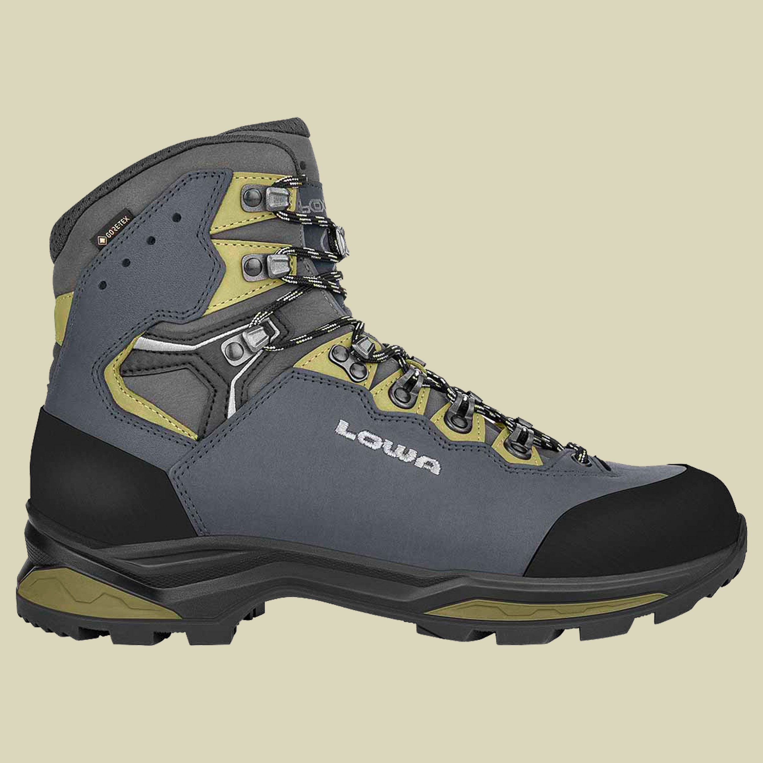 Camino EVO GTX Men Größe UK 14 Farbe stahlblau/kiwi