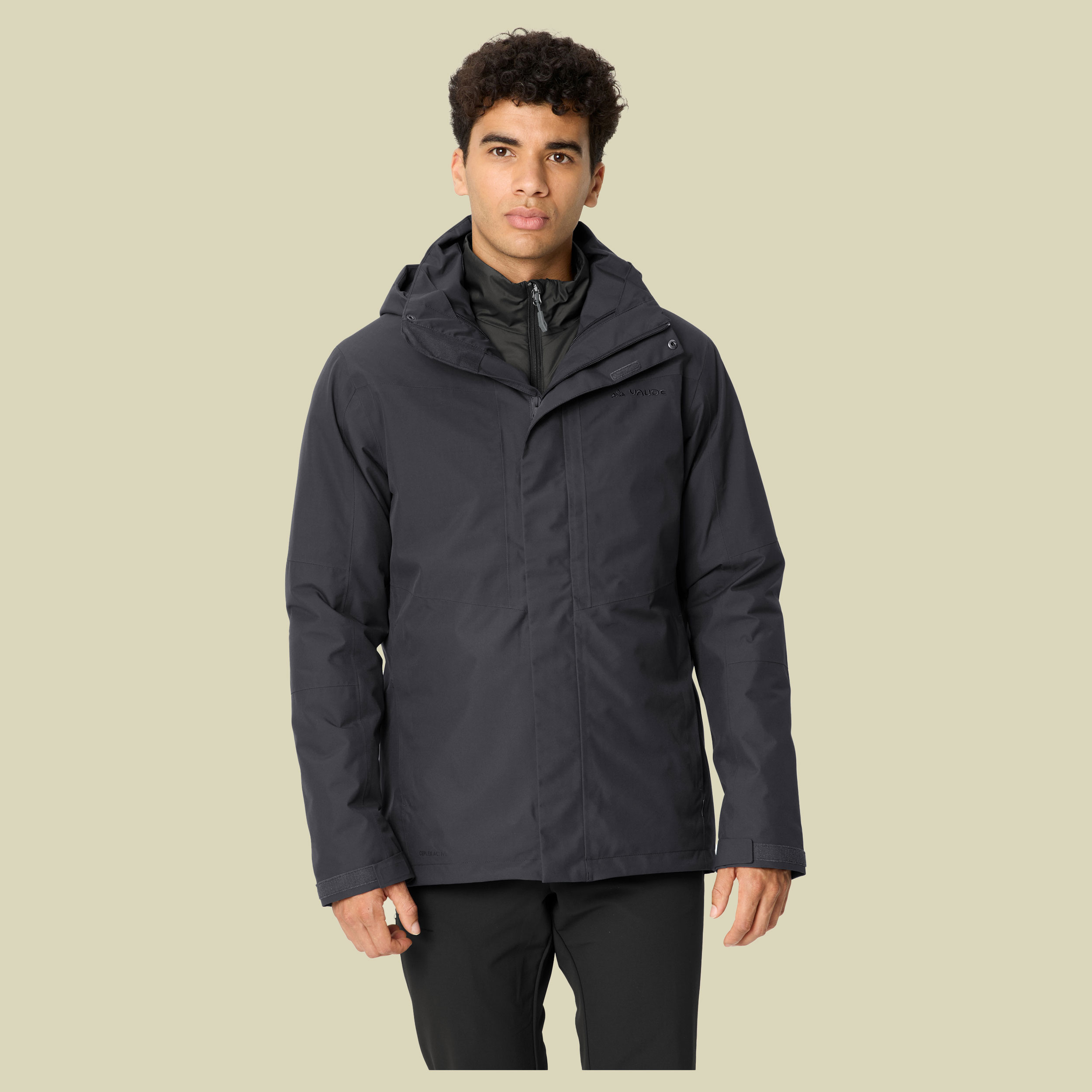Caserina 3in1 Jacket III Men XXL schwarz - phantom black
