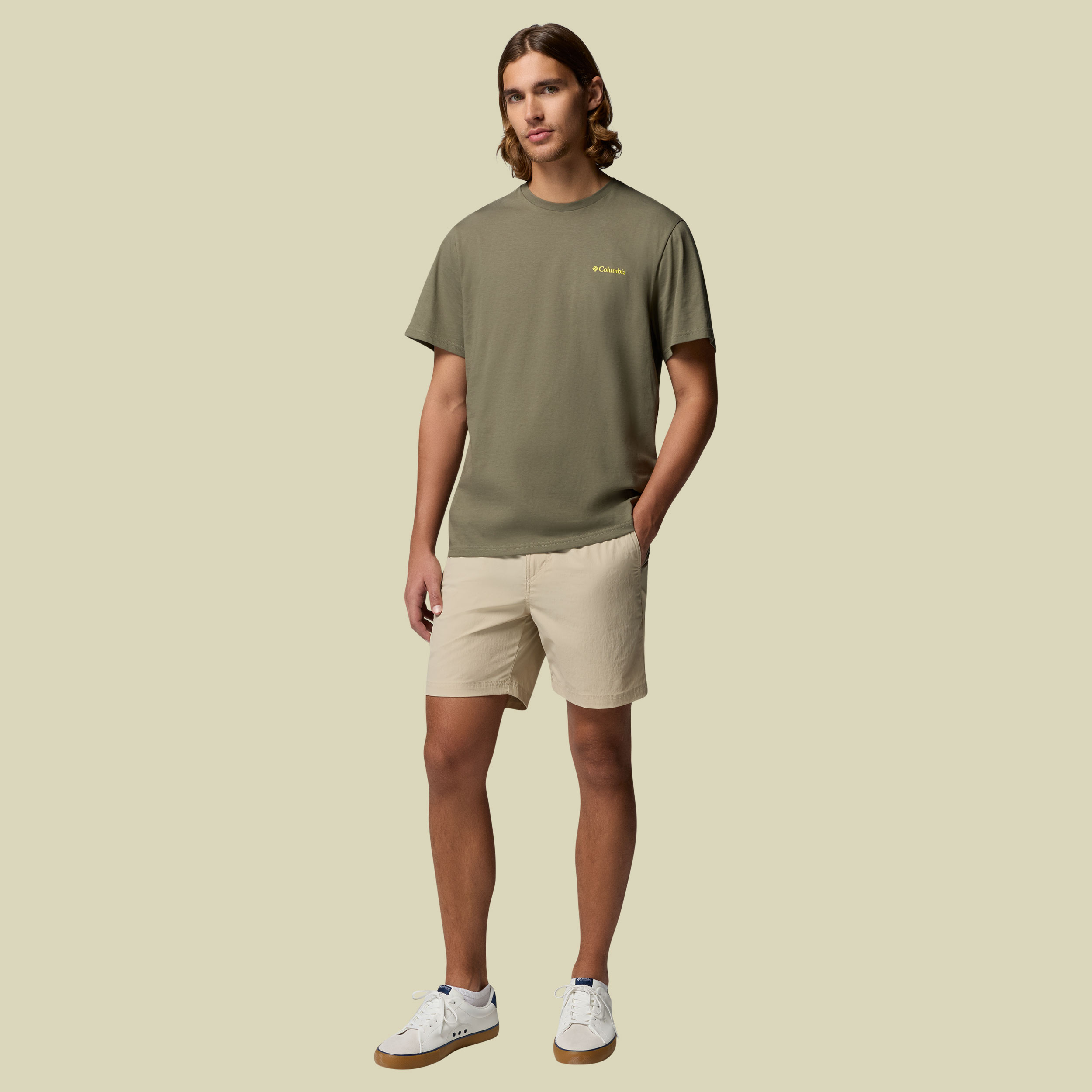 CSC Outdoor Back Graphic T-Shirt Men XL grün - stone green