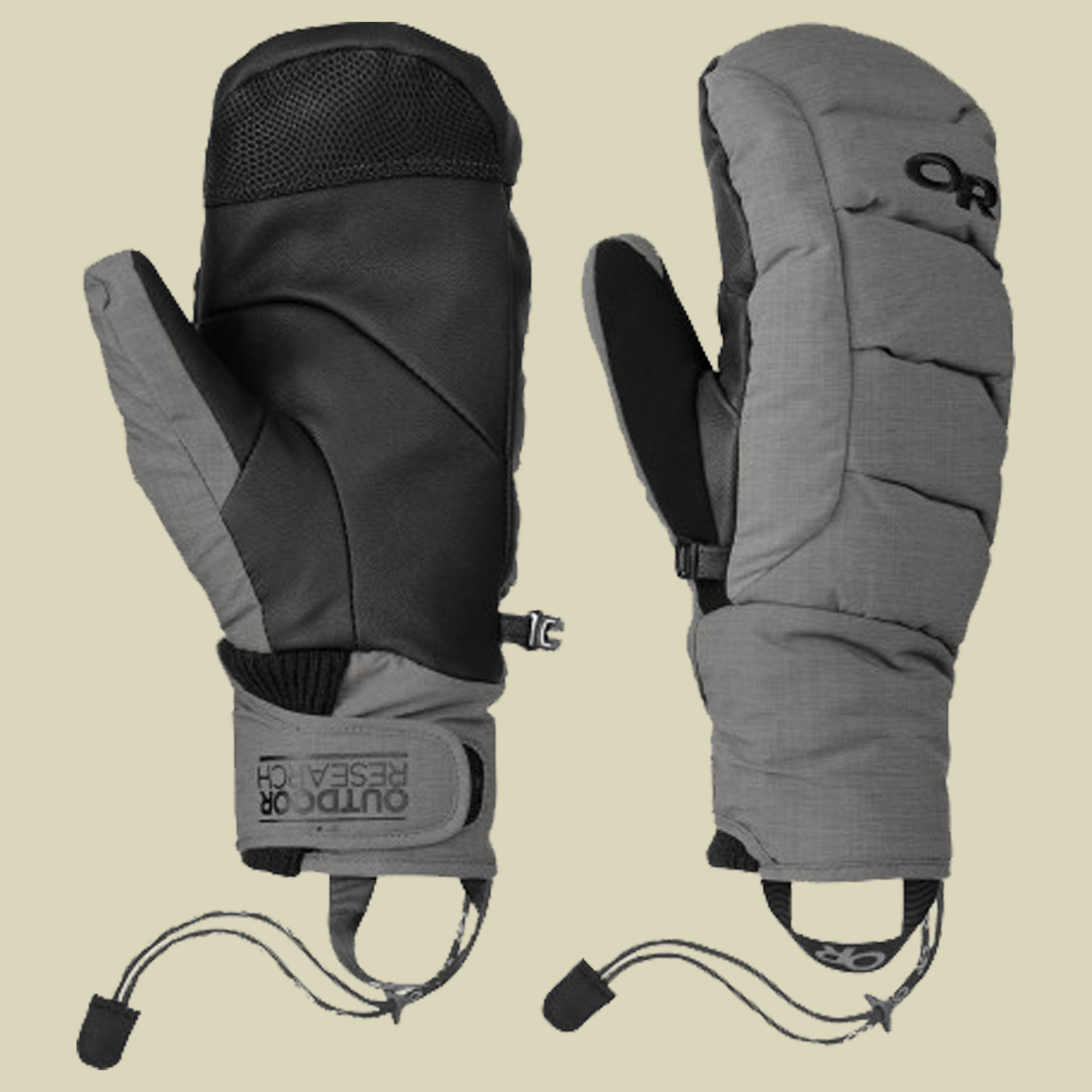 Stormbound Mitts Größe M Farbe pewter