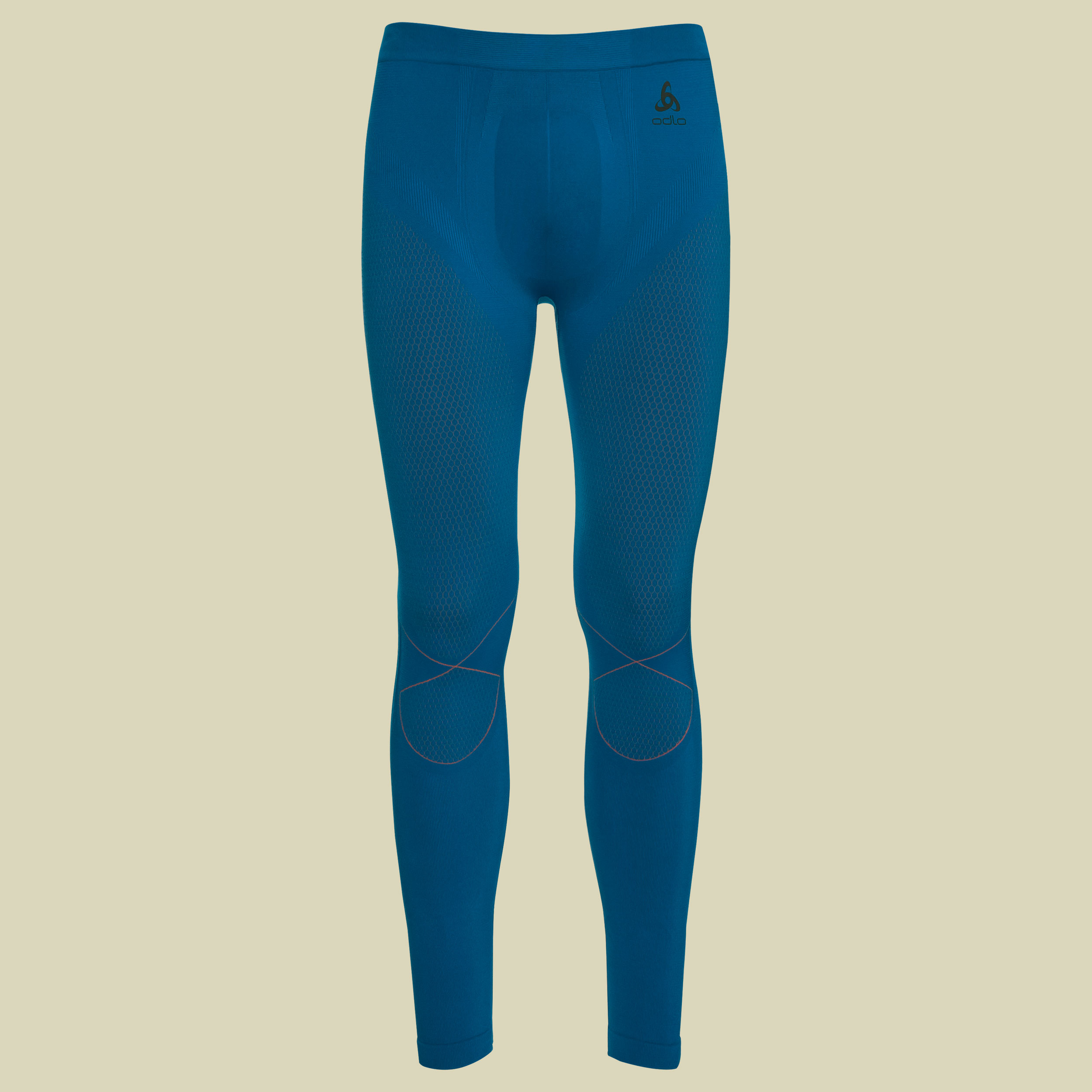 Evolution Warm Pants Men 184152 Größe S Farbe mykonos blue-orangeade