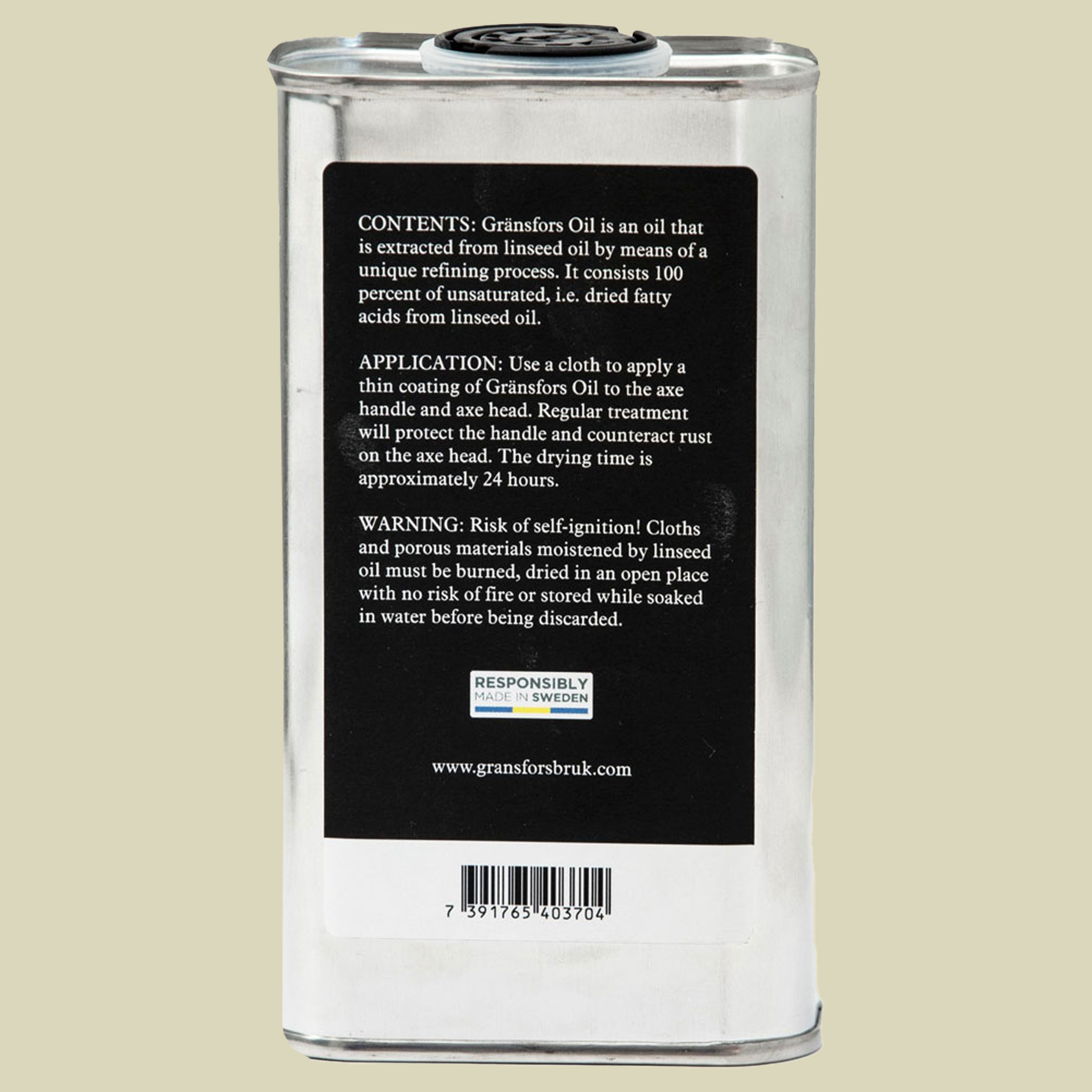 Gränsfors Öl 250ml