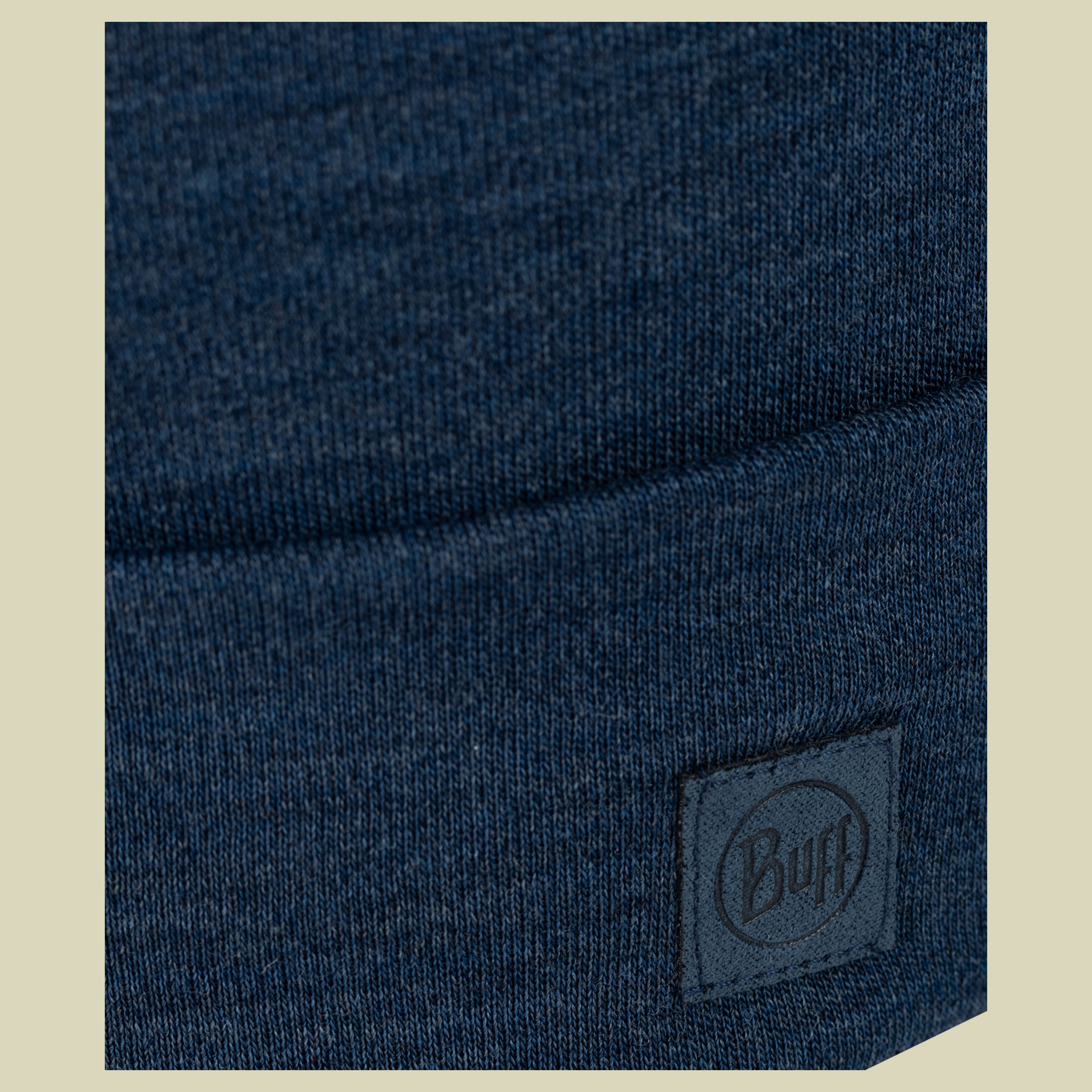 Heavyweight Merino Wool Hat blau - solid night blue