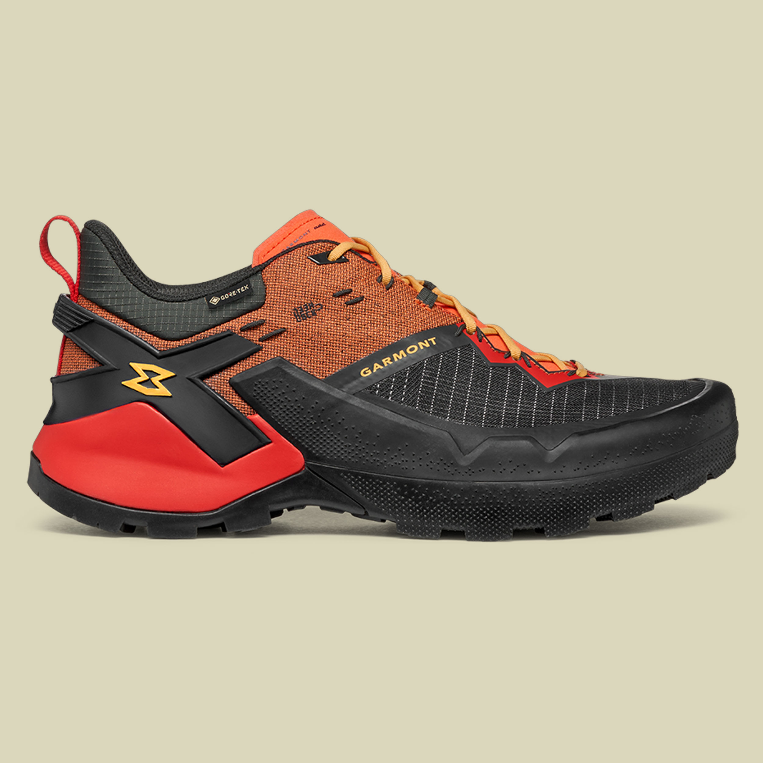 9.81 Onyx GTX Men UK 10 mehrfarbig - raven black/firecracker orange