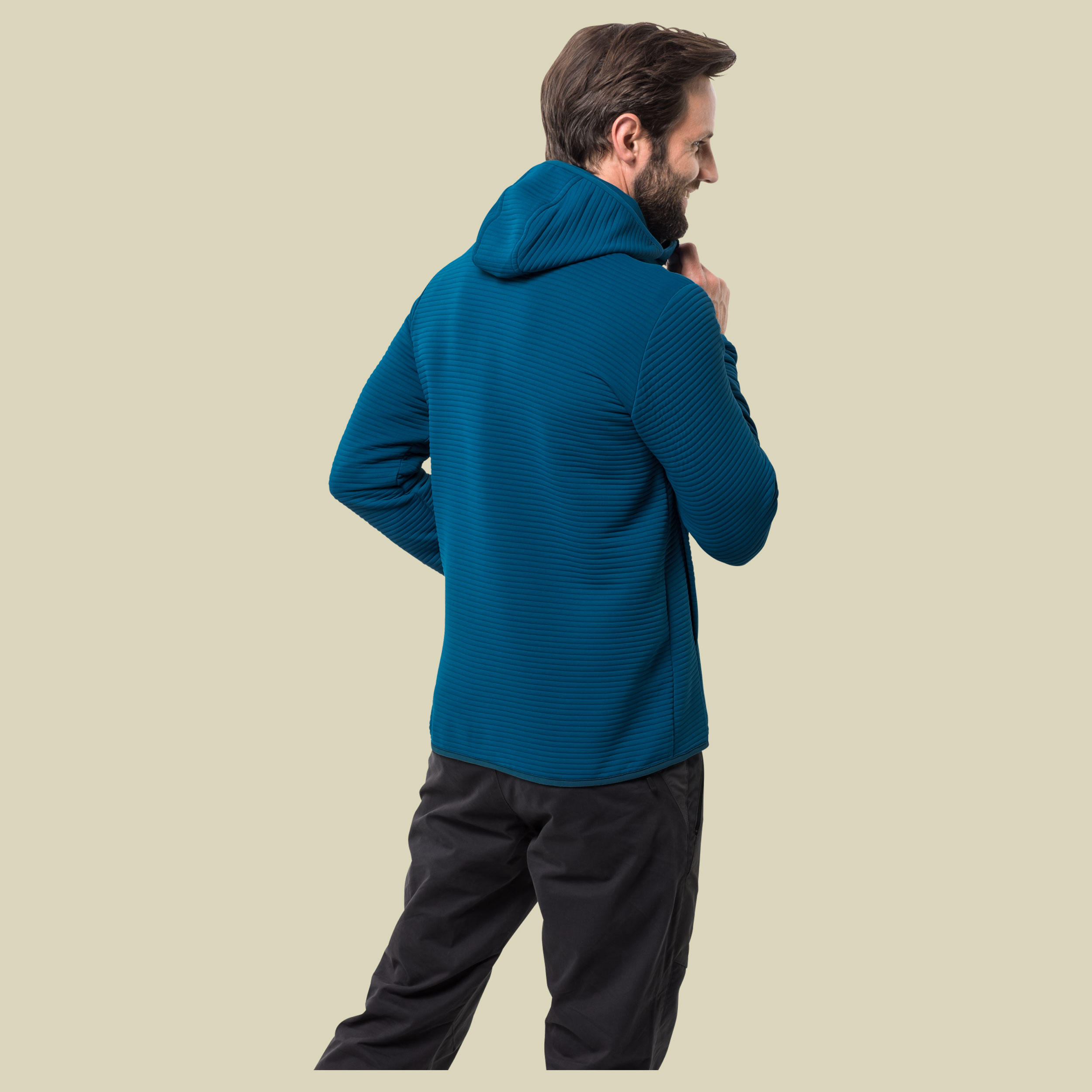 Modesto Hooded Jacket Men Größe L Farbe glacier blue
