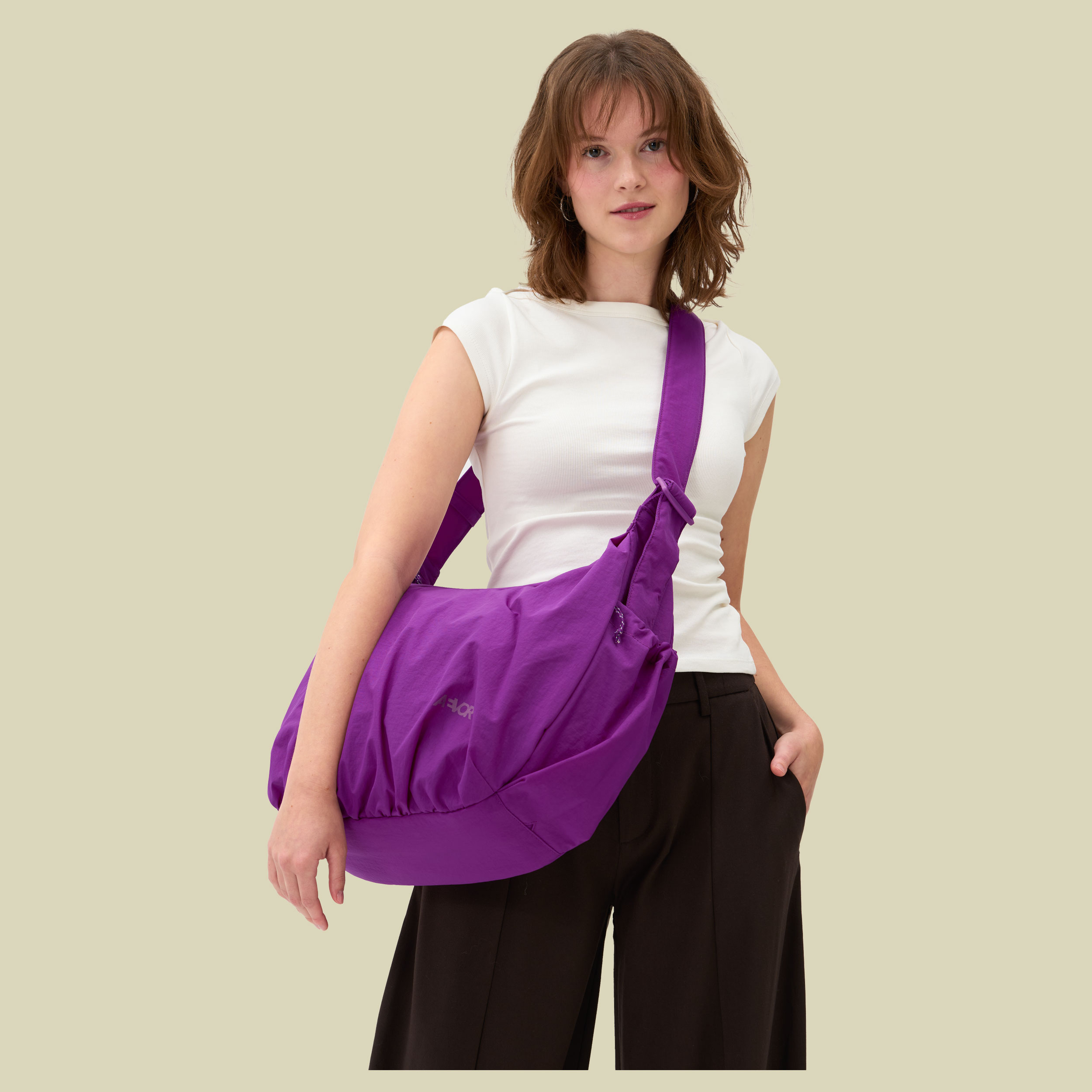 Slouchy Bag pink - electric fuchsia