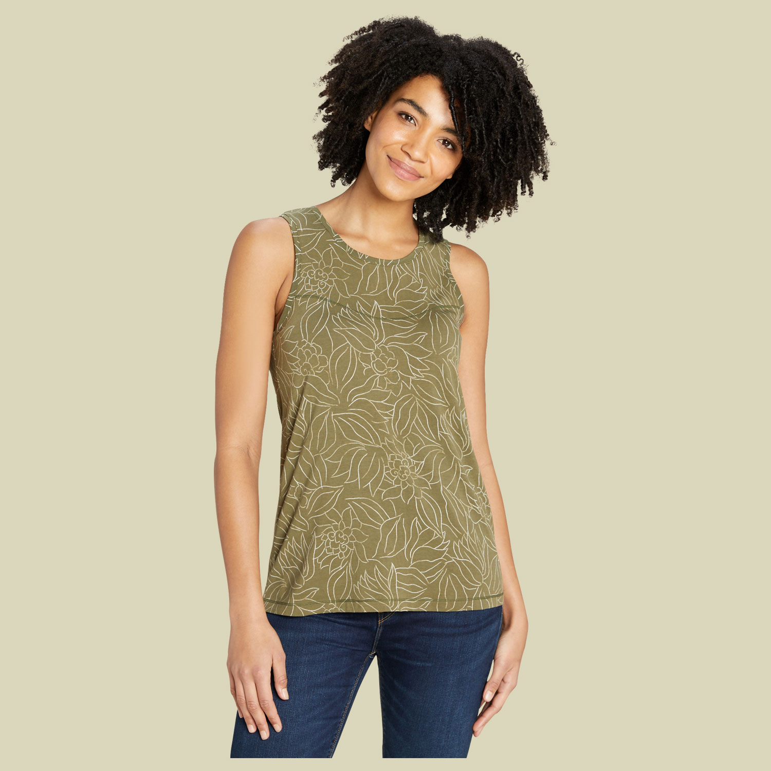 Kira Tank Women Größe L  Farbe evergreen leaf