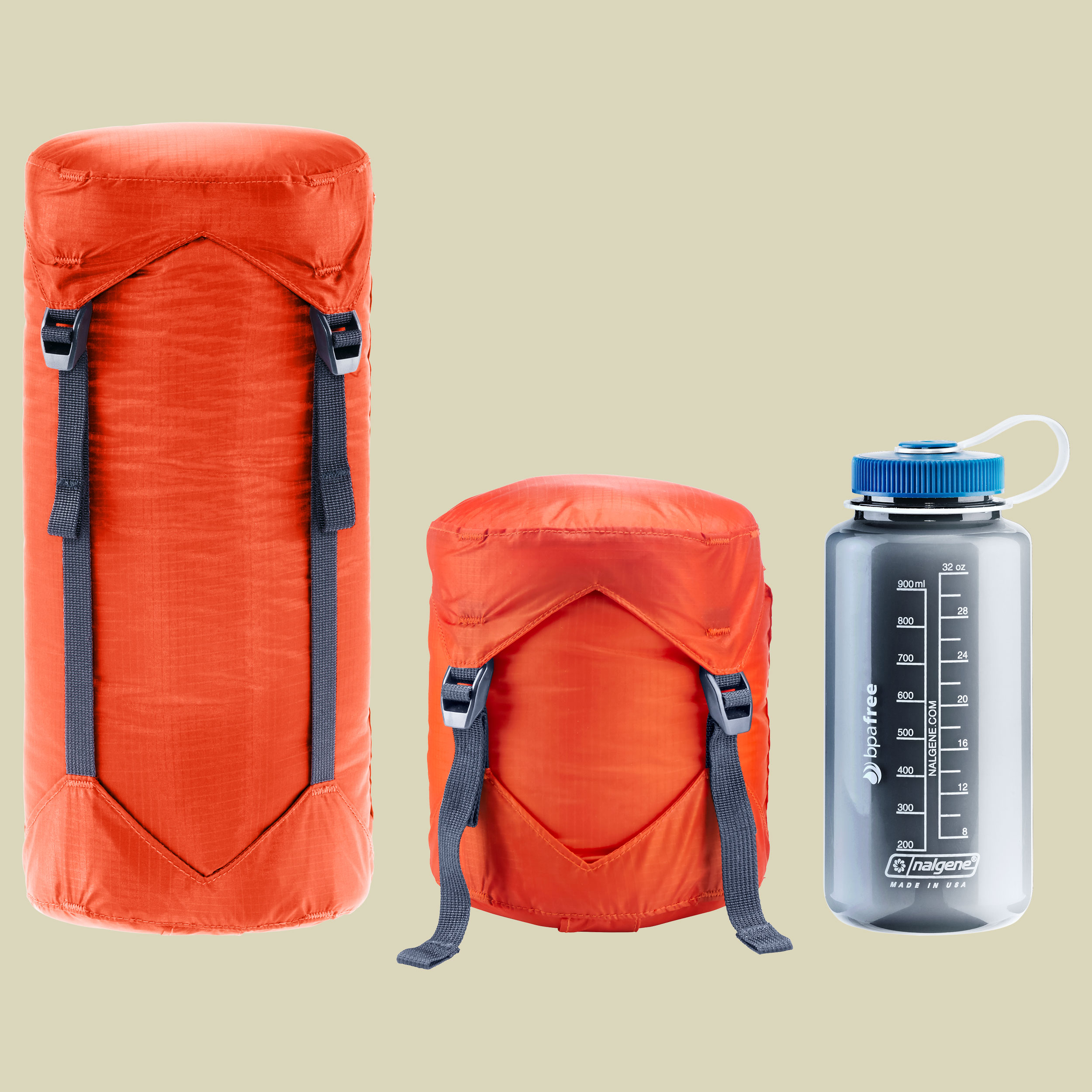Compression Bag S Farbe papaya