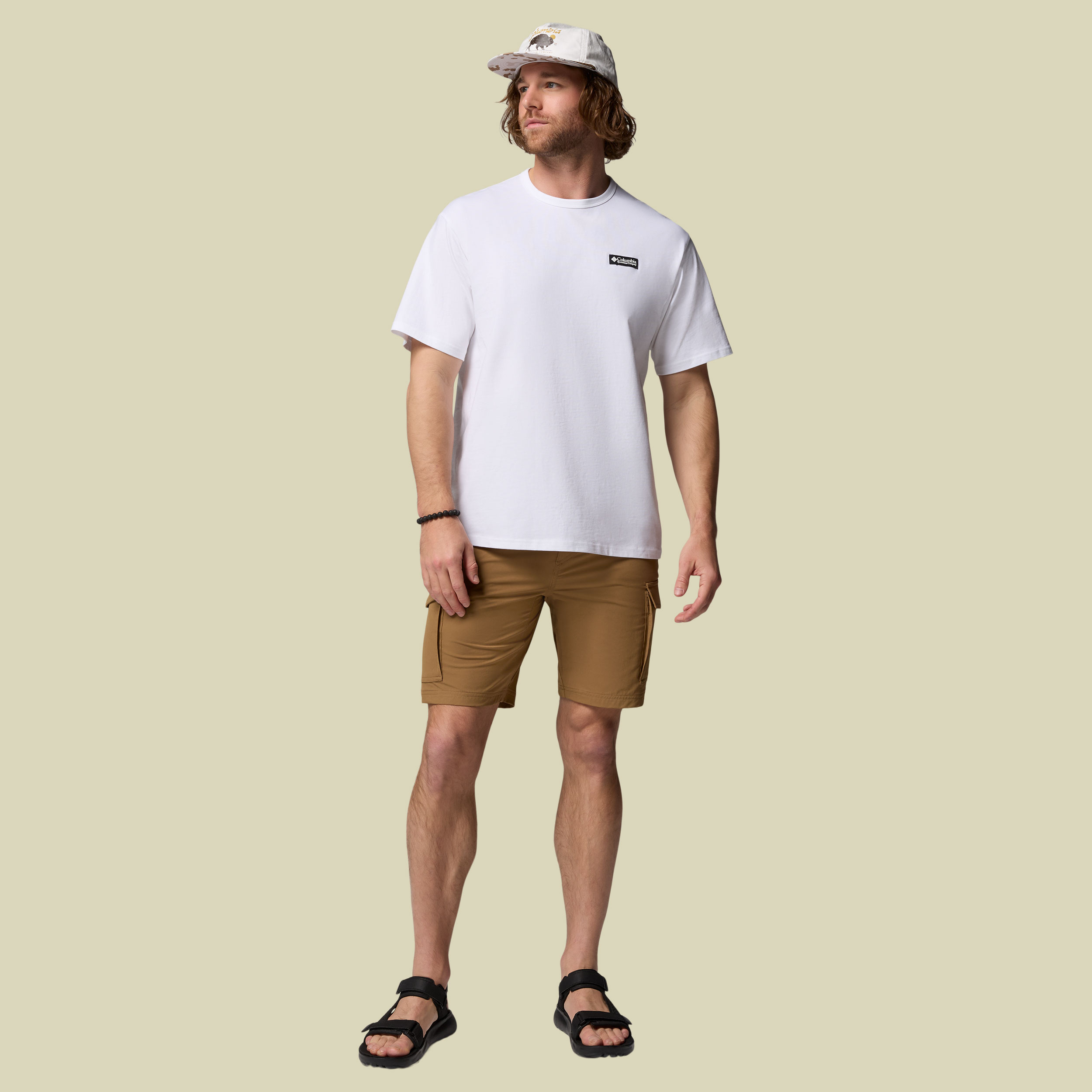 CSC Heavyweight Back Graphic T-Shirt Men L weiß - white, photoreal CMYK