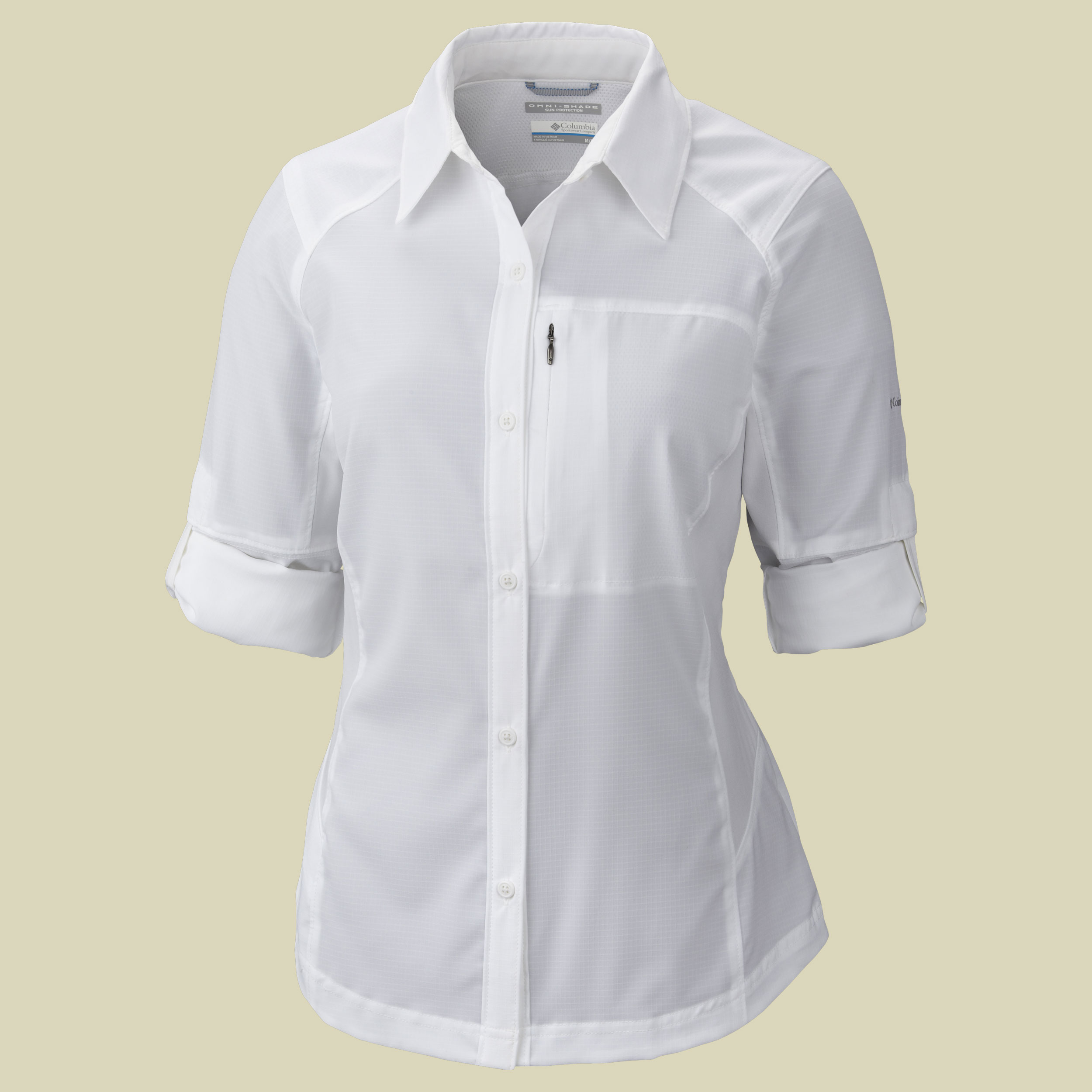 Silver Ridge Long Sleeve Shirt Women Größe S Farbe white