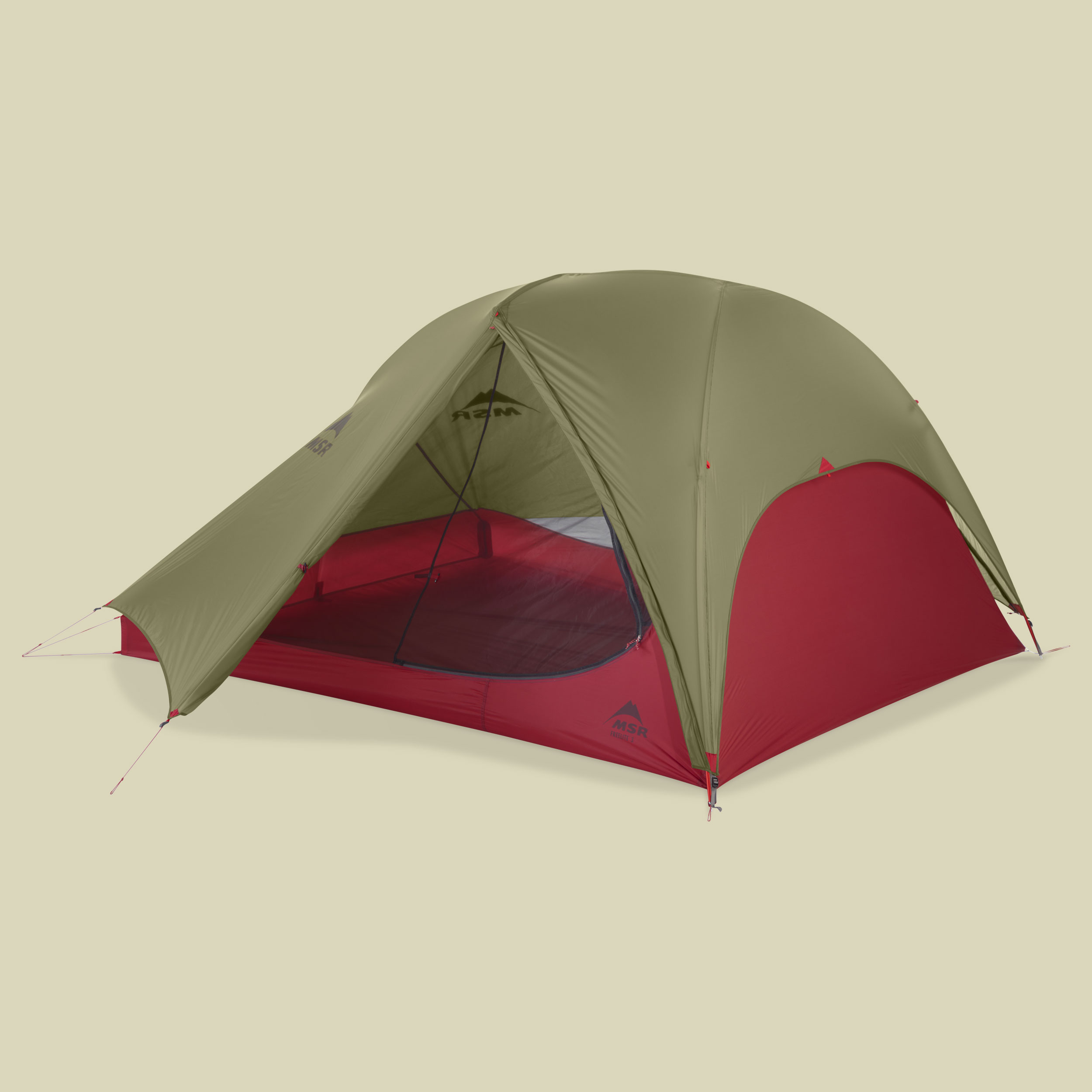 FreeLite 3 Tent V3 3-Personenzelt Farbe: green