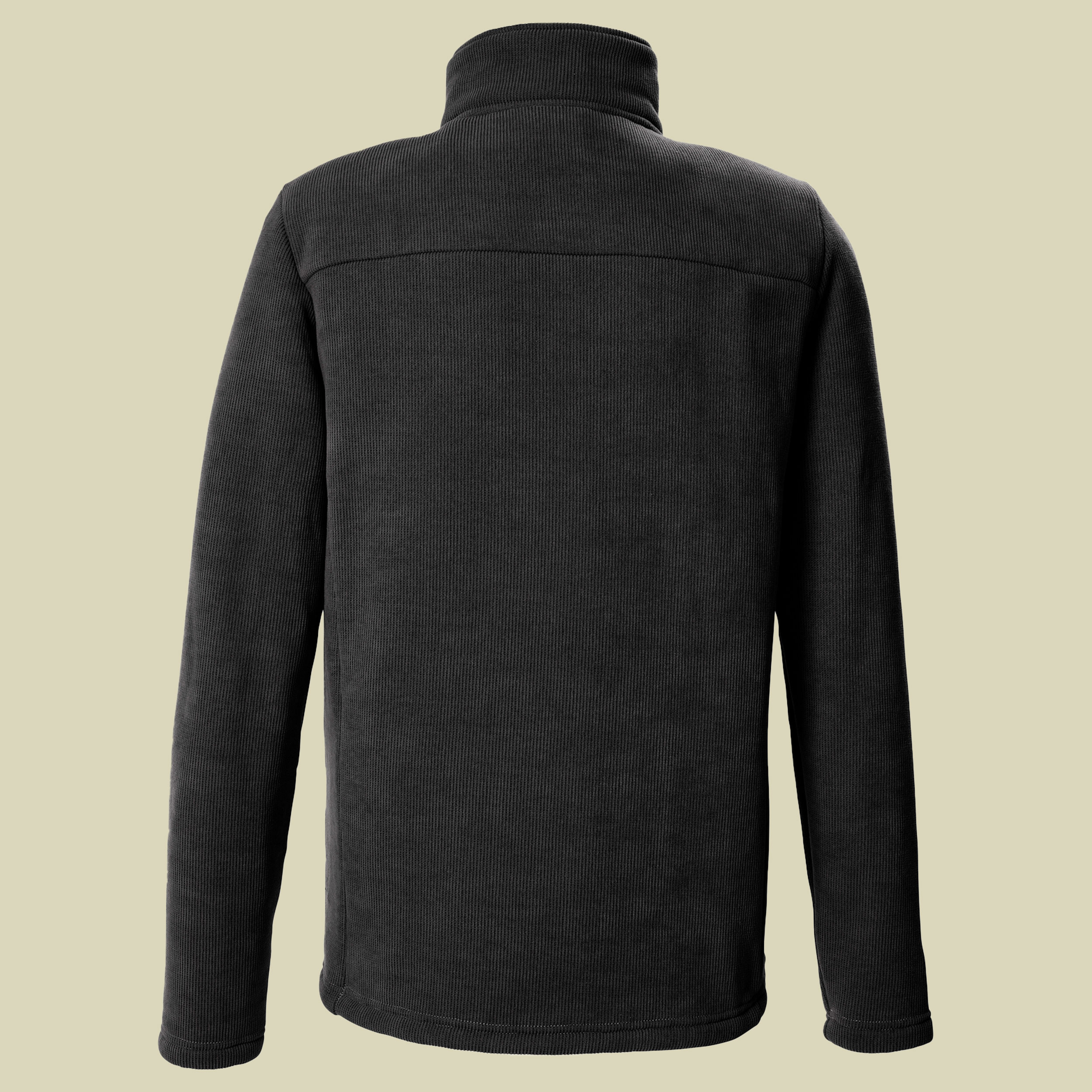 Strickfleecejacke mit Stehkragen Men XXXL schwarz