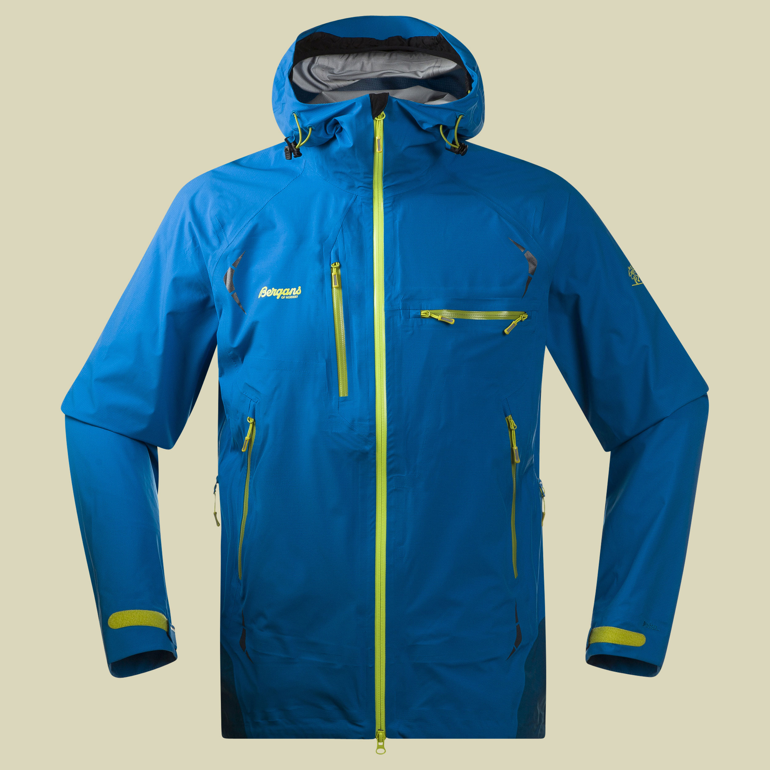 Storen Jacket Men Größe S Farbe lime - green tea - bright sea blue