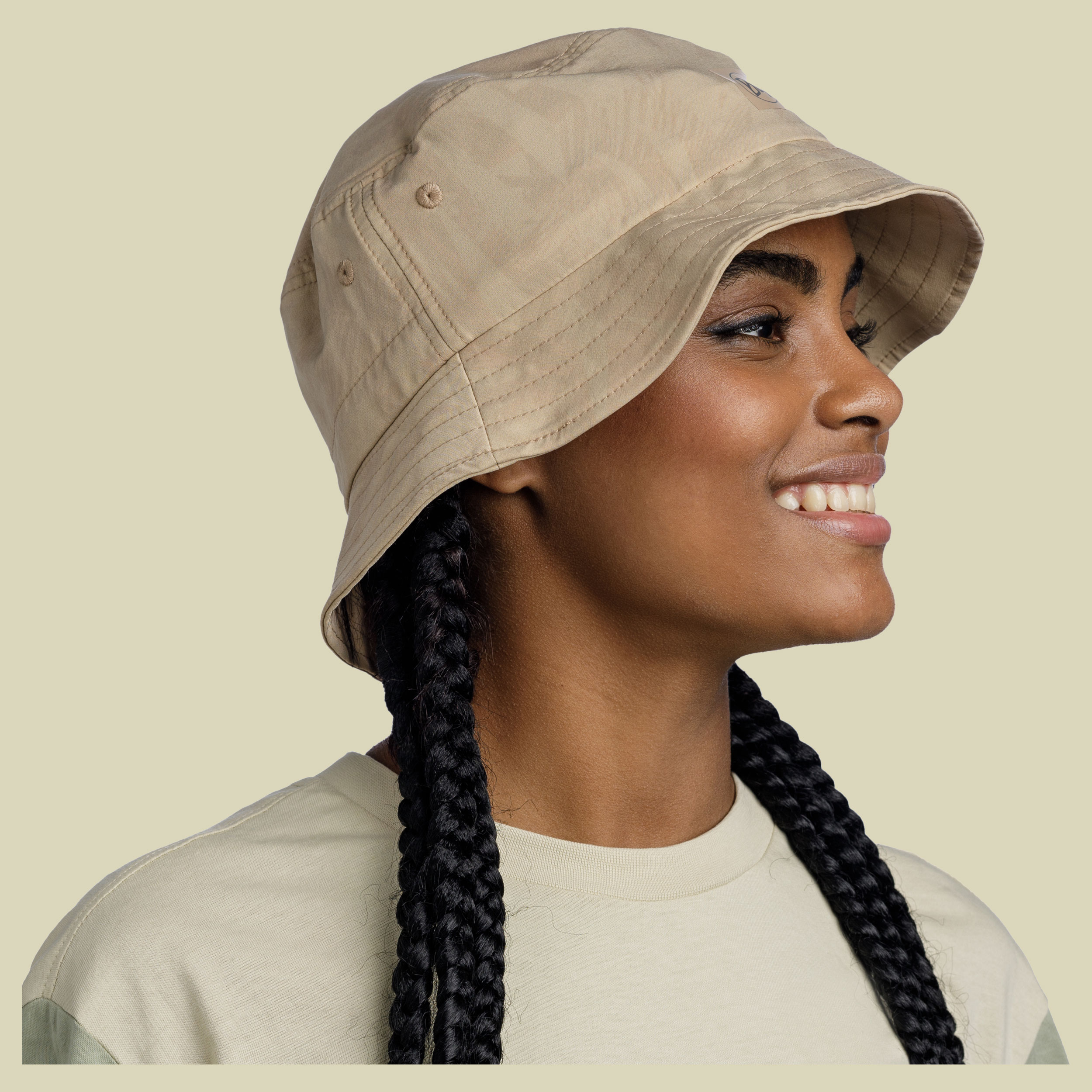 Adventure Bucket Hat Größe S-M Farbe AÇAI sand