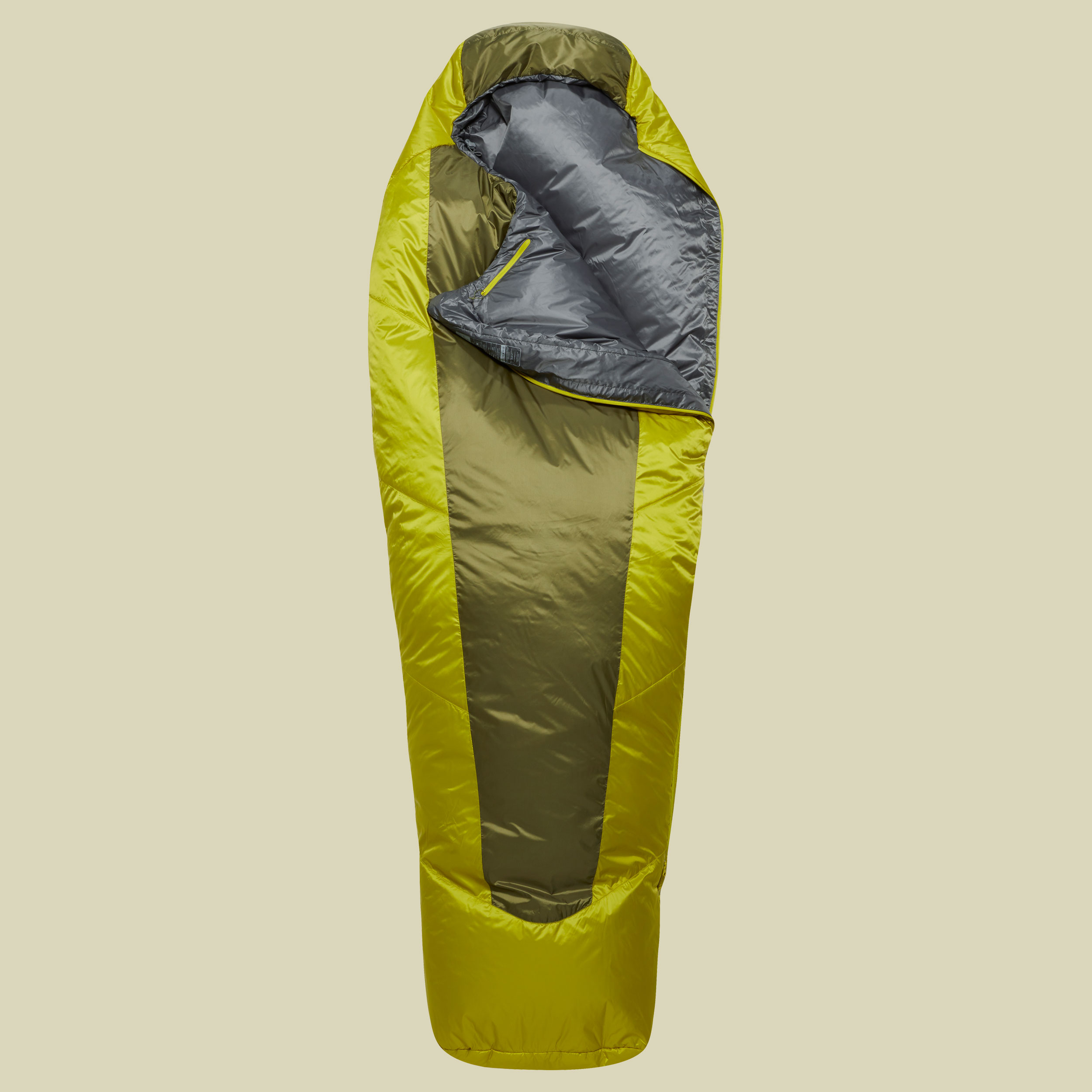 Solar Eco 0 bis Körpergröße: 185 cm Farbe: chlorite green, Reißverschluss links