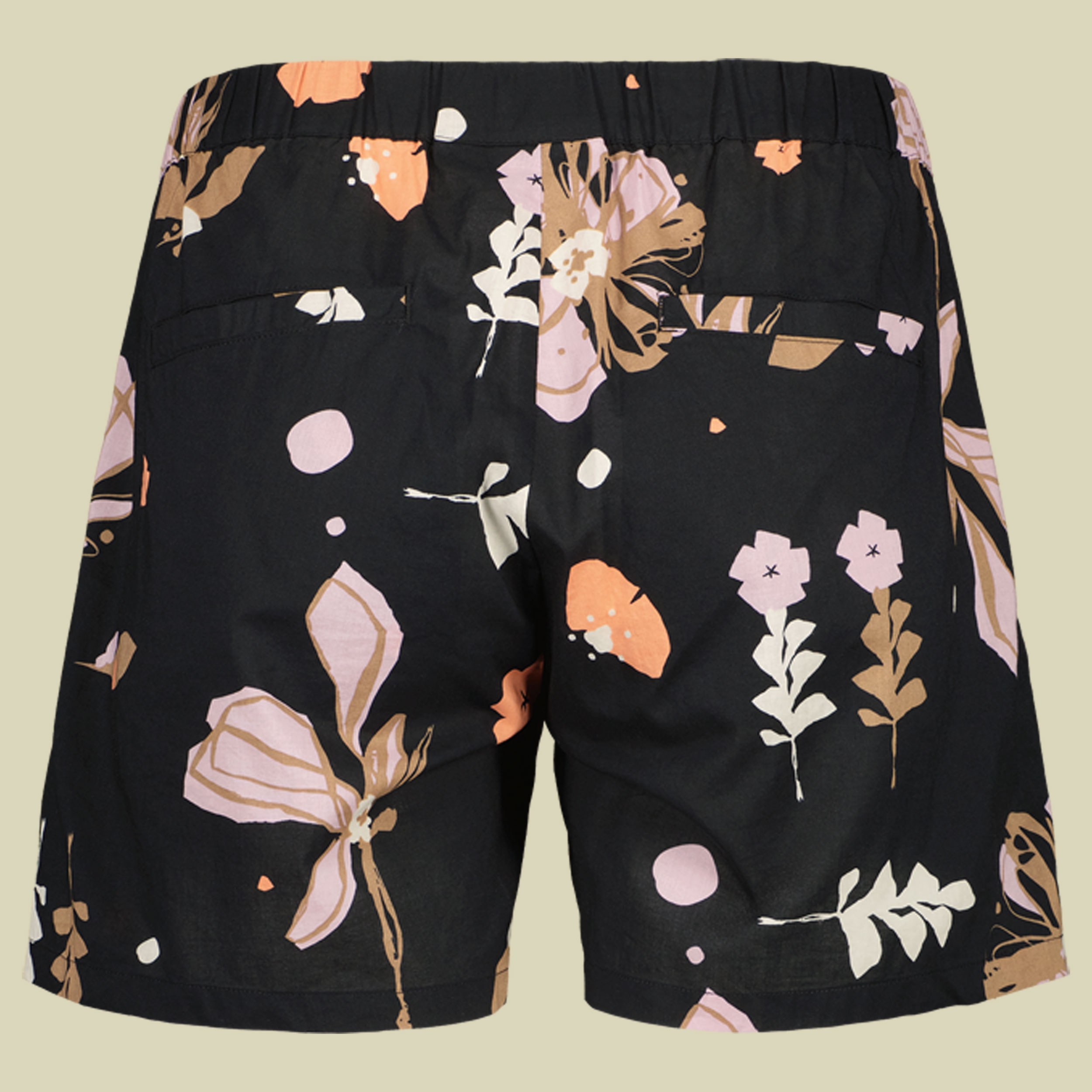 BergiselM. Organic Cotton Shorts Women Größe L  Farbe deep black flora