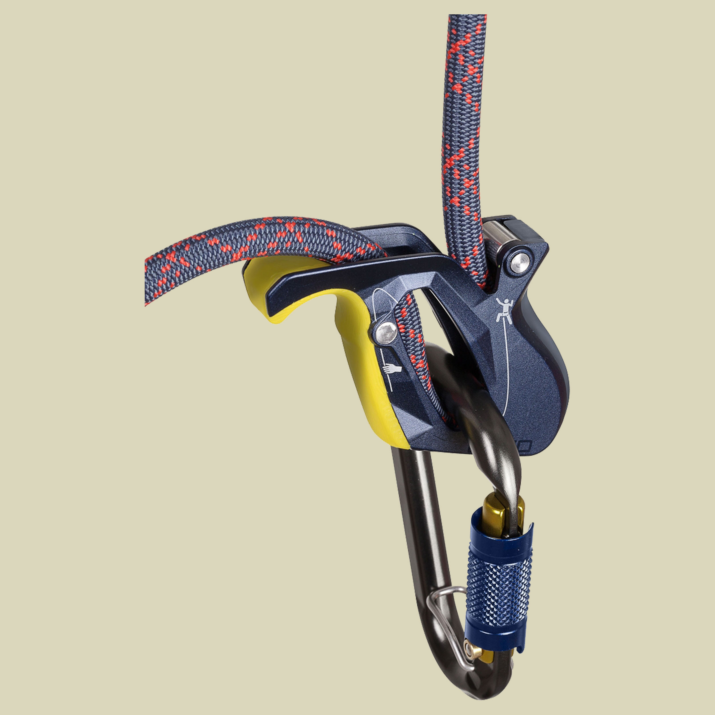 Ergo Belay System Seildurchmesser 8,6 - 11mm Farbe night