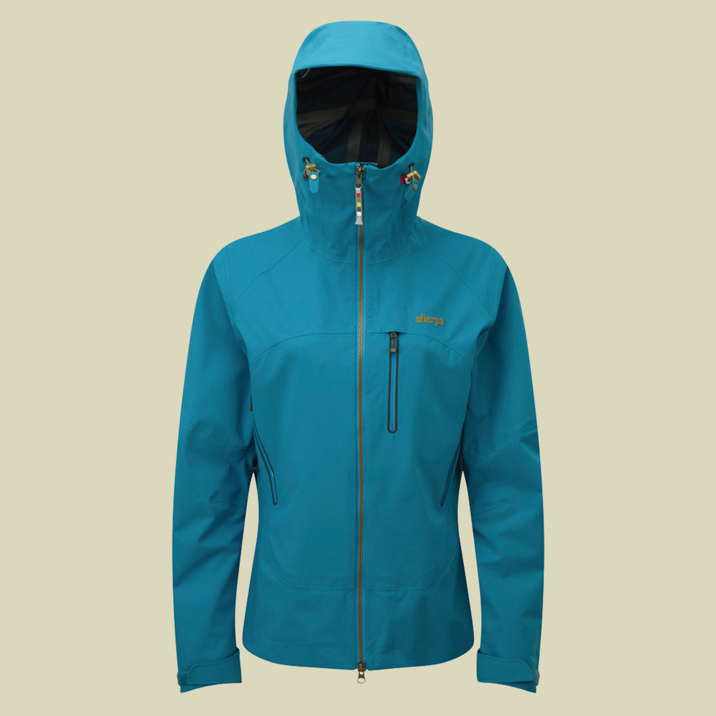 Lithang Jacket Women Größe S Farbe blue tara-anitque brass