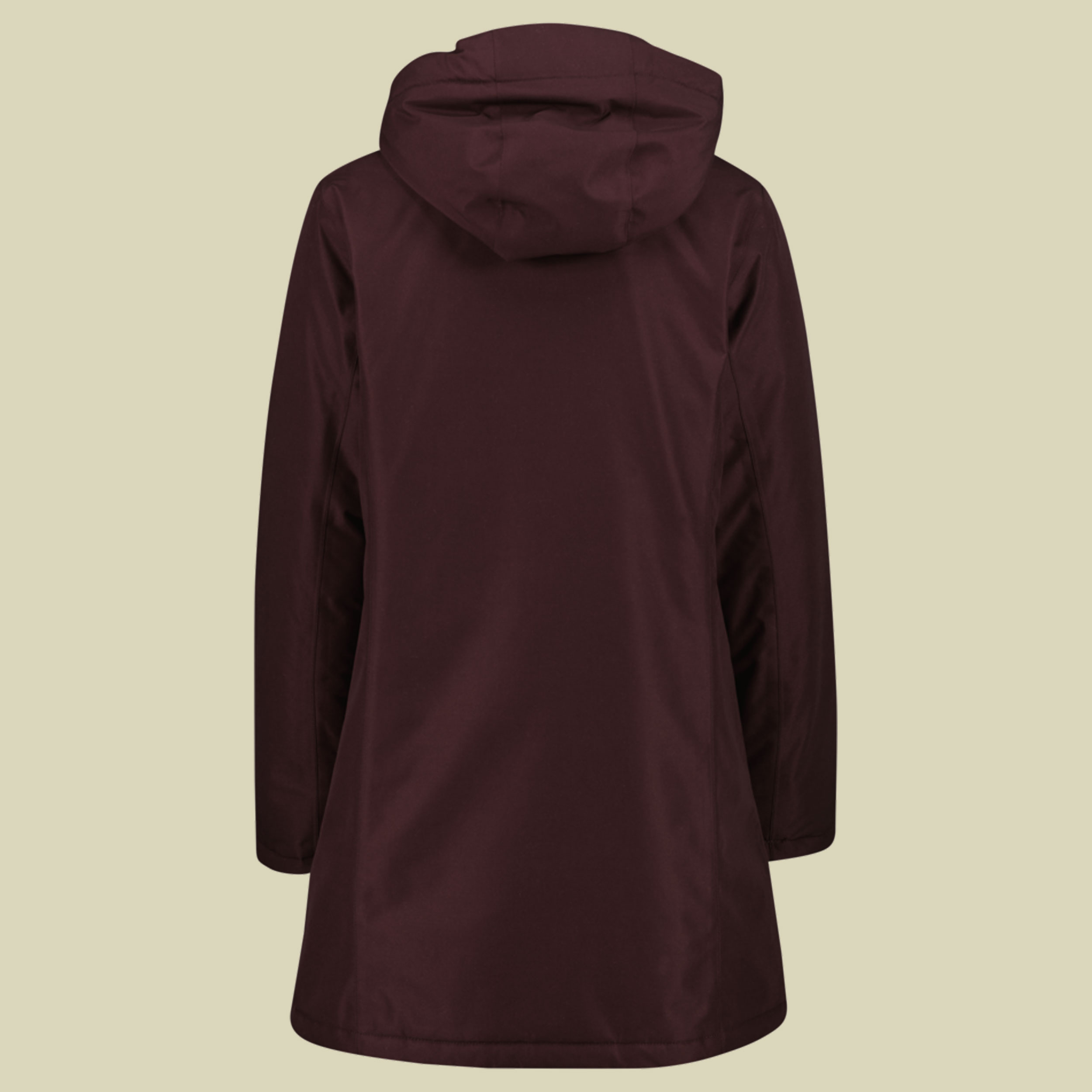 Parka Zip Hood Women 36Z2046 48 rot - black berry C595