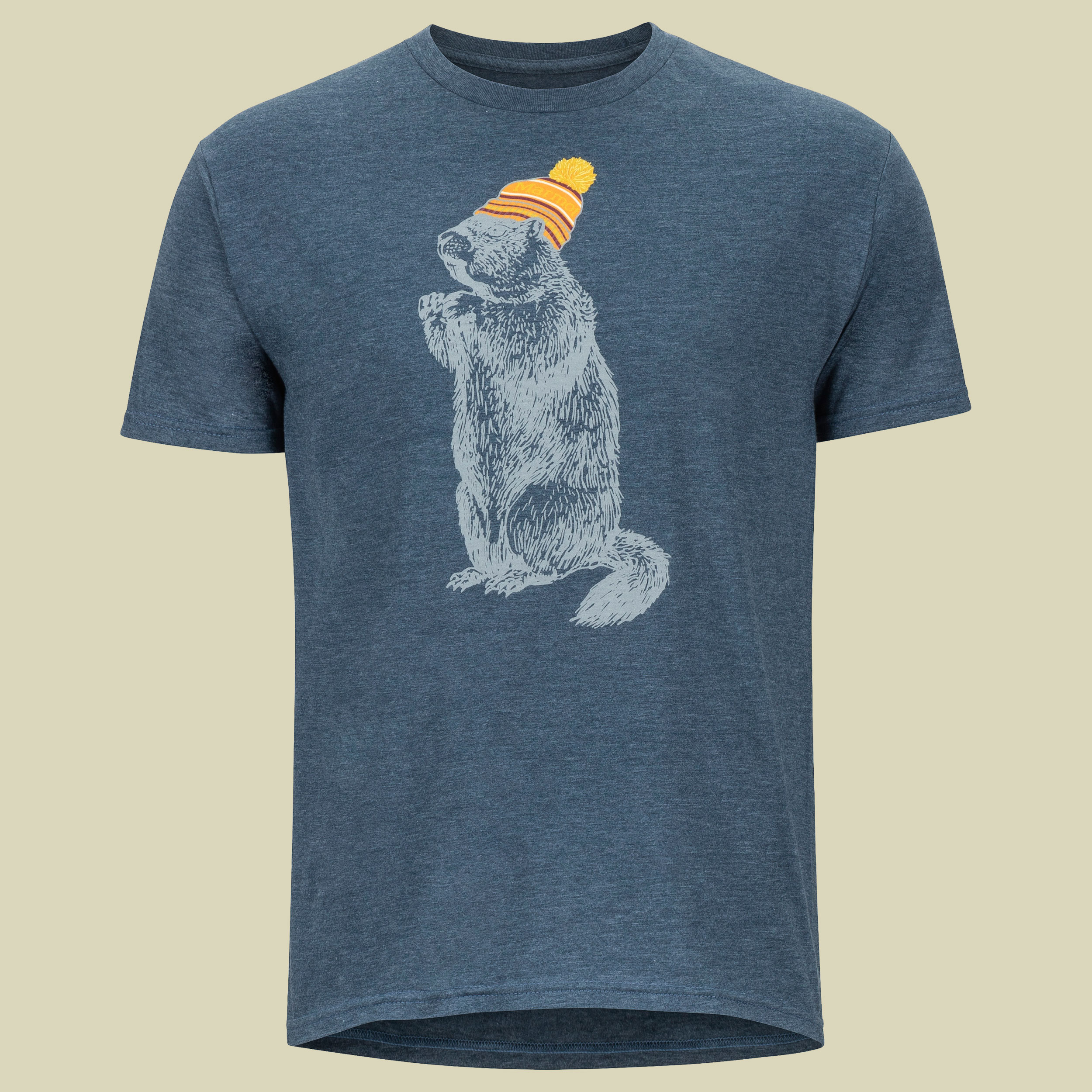 Pom Pom Tee SS Men Größe L  Farbe navy heather