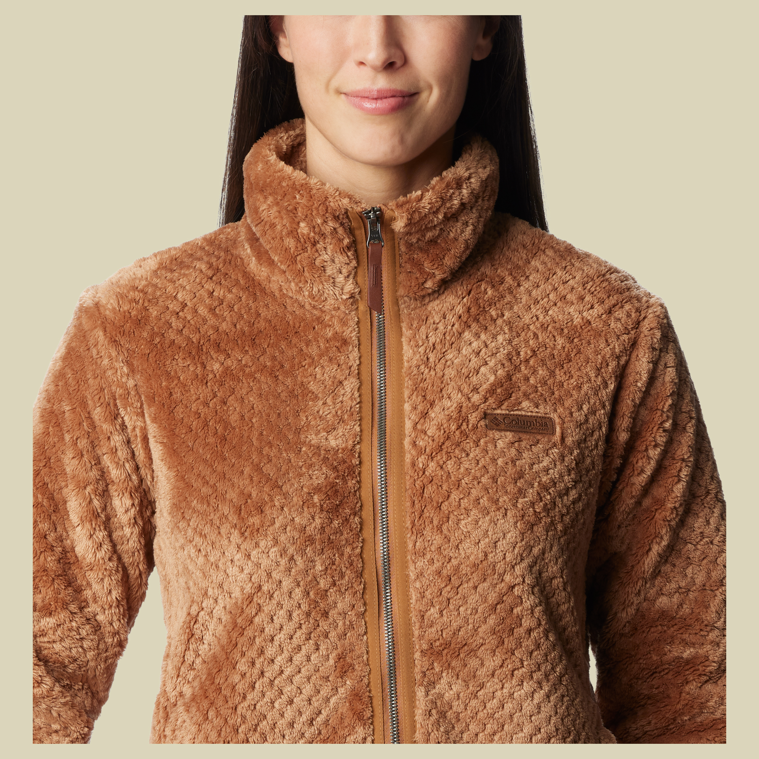 Fire Side II Sherpa Fleece Women Größe L  Farbe camel brown