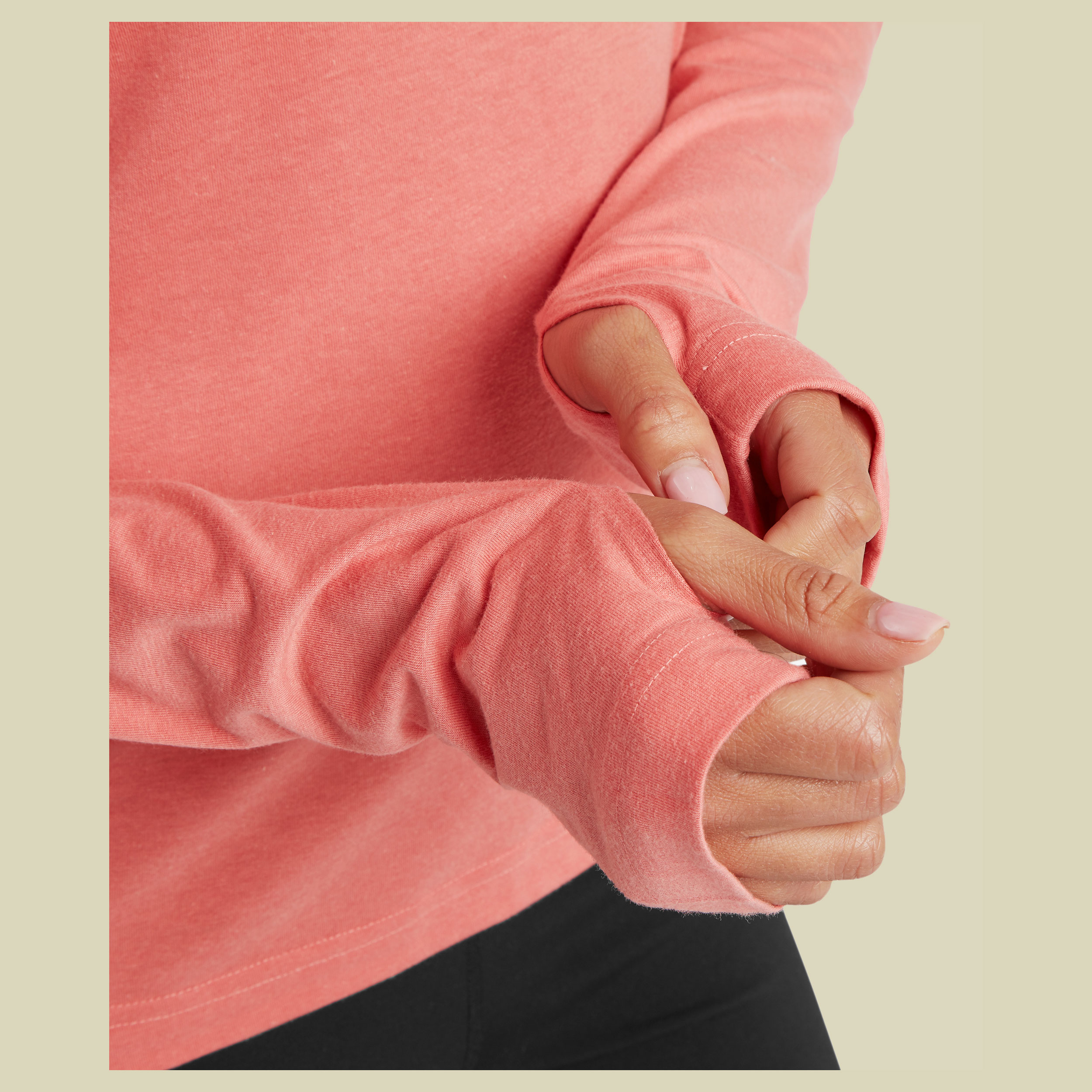 Bali LS Tee Women XS rosa - Farbe rose gold 