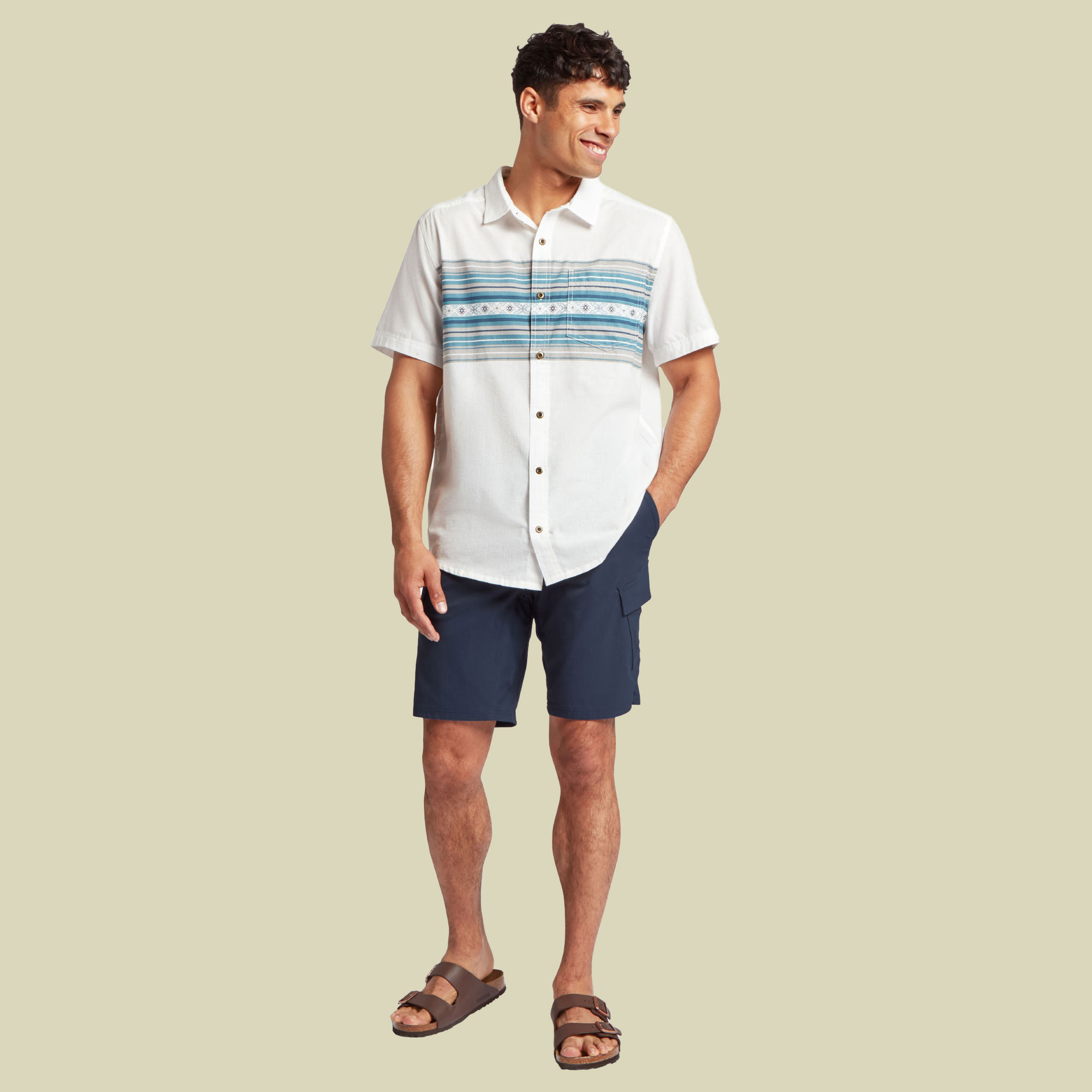 Bara Cargo Short Men 34 blau