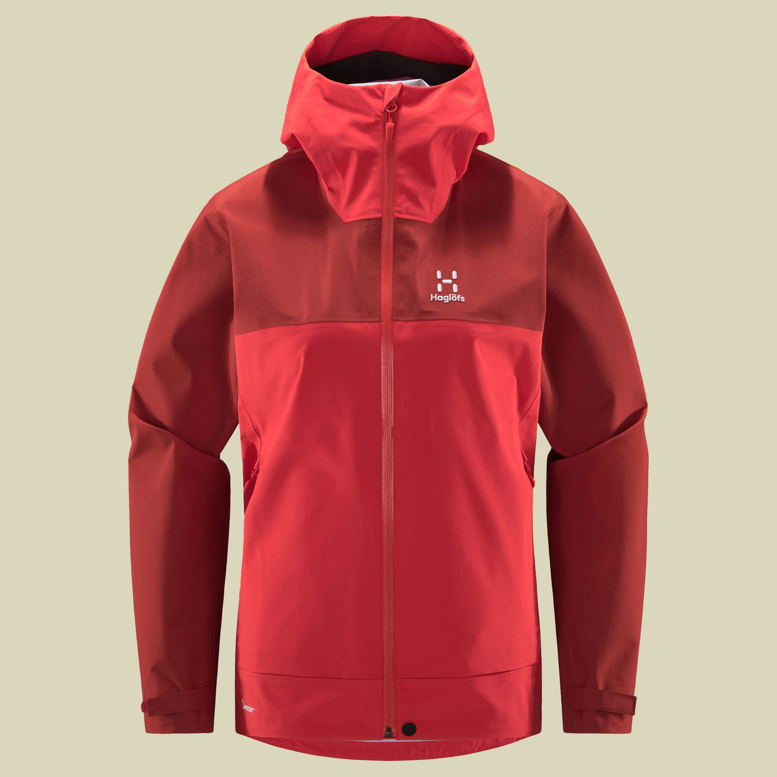 Front Proof Jacket Women Größe XL Farbe poppy red/corrosion