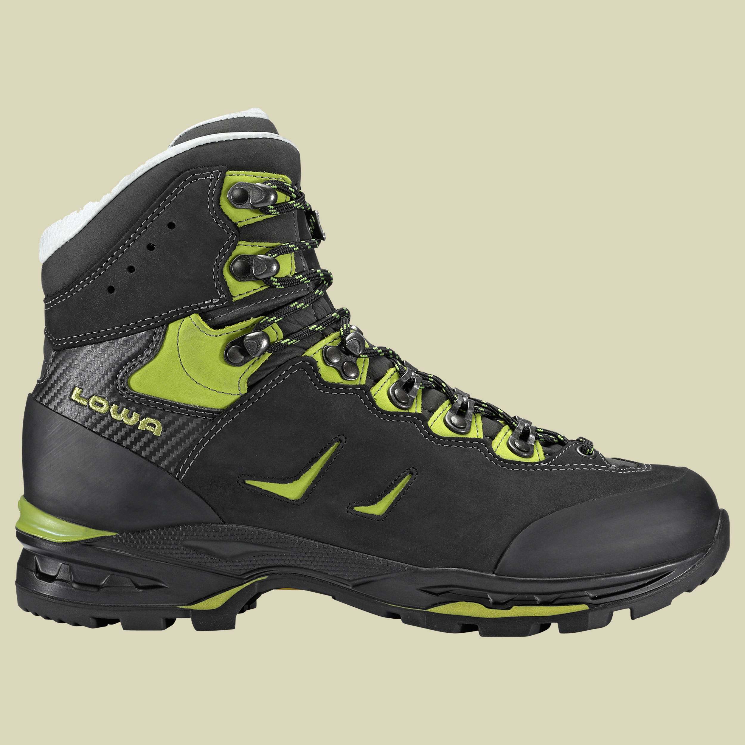 Camino LL Men Größe UK 7,5 Farbe schwarz/limone