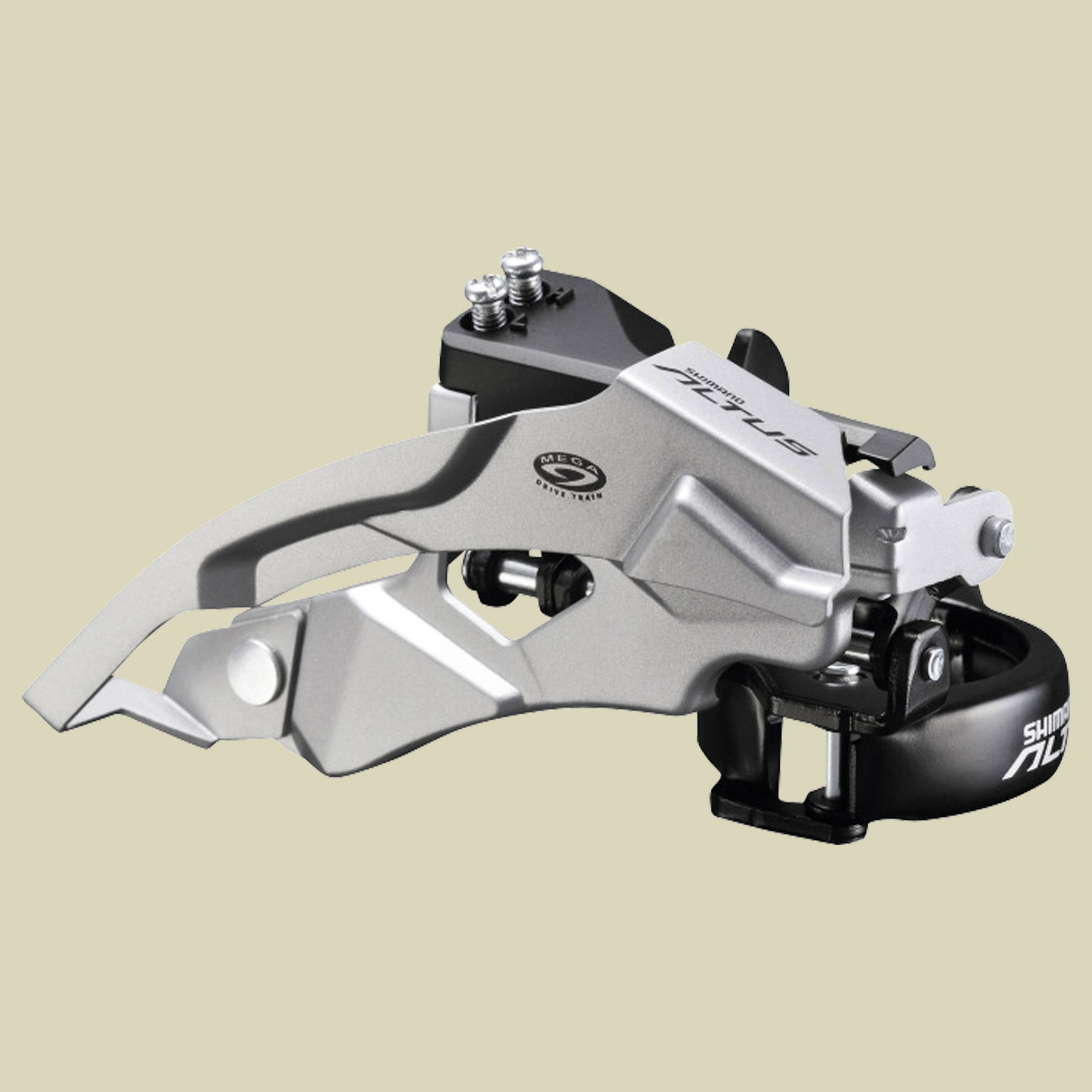 Top-Swing Dual Pull 34,9 mm mit Adapter / 31,8/28,6 mm Schellendurchmesser schwarz