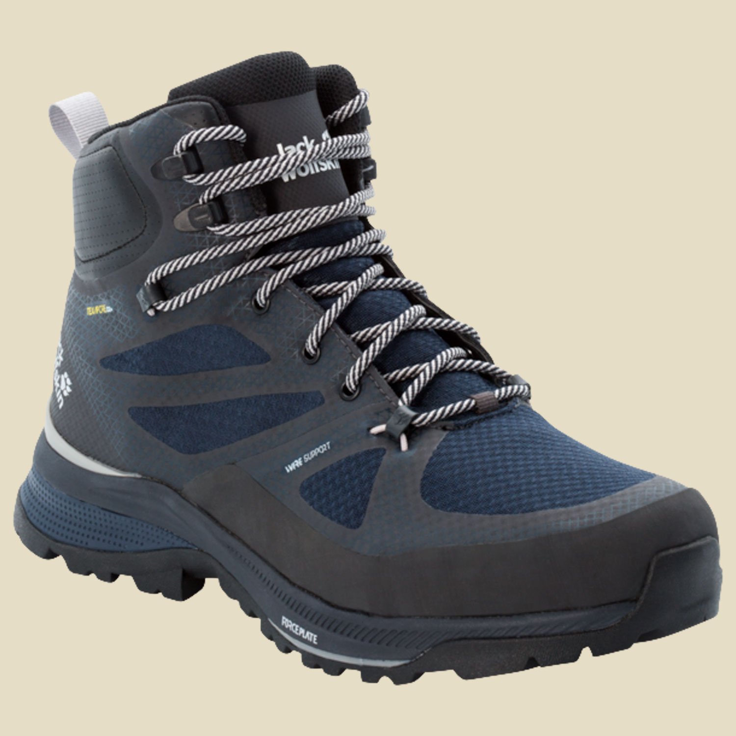 Force Striker Texapore Mid Men Größe 45 Farbe dark blue/phantom