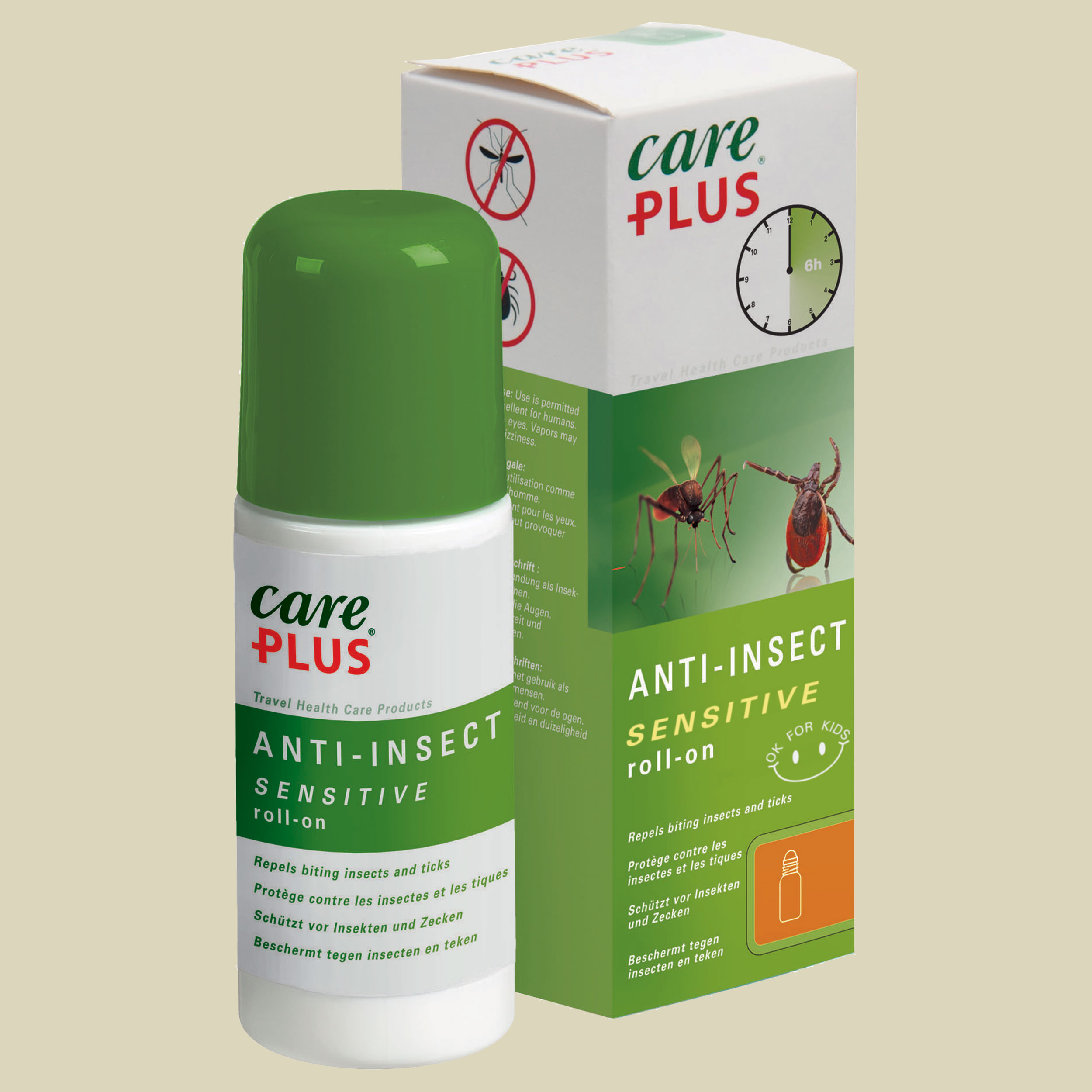 Care Plus Anti-Insect Sensitive Roll-On 50ml