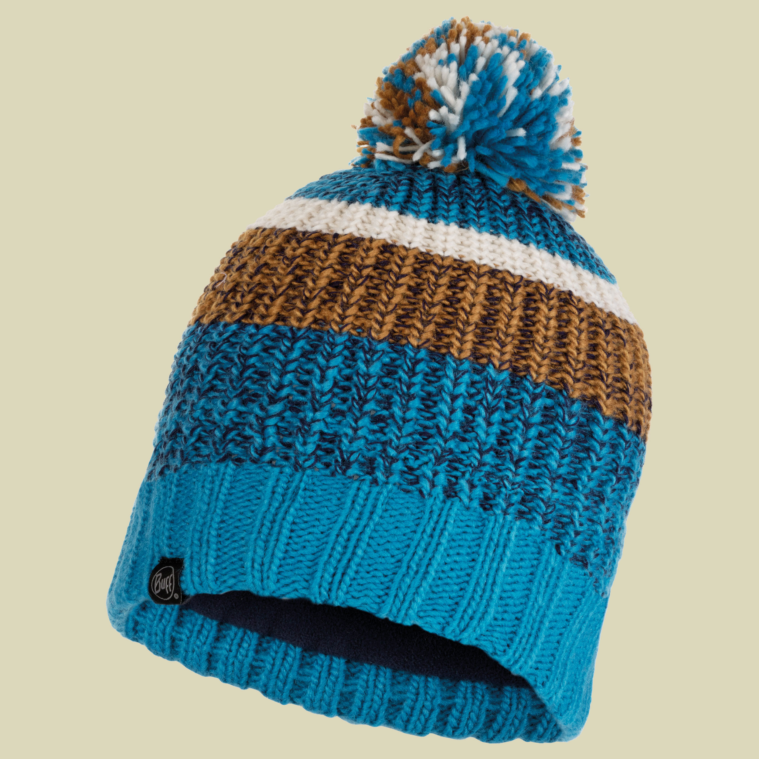 Knitted & Polar Fleece Hat STIG Größe one size Farbe teal blue