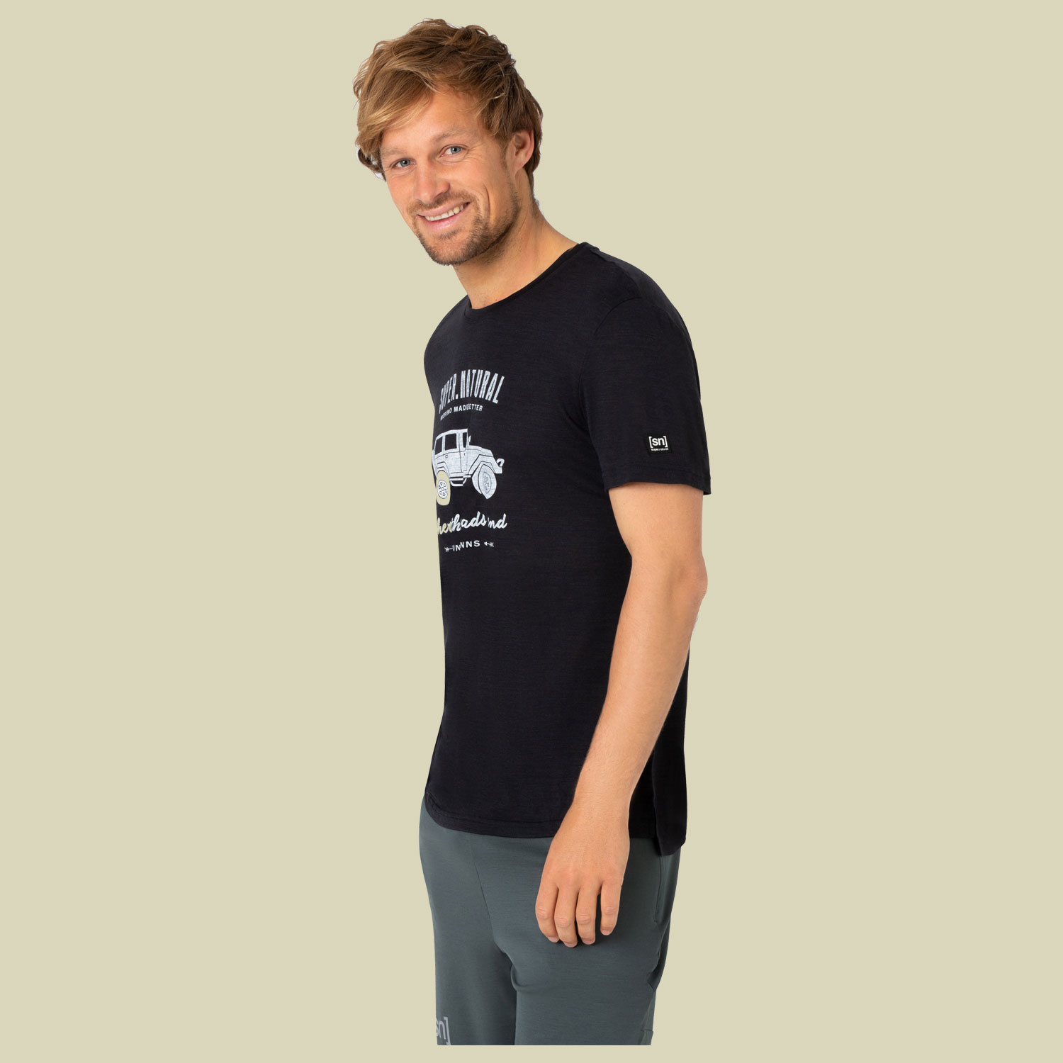 All Terrain Tee Men Größe L  Farbe jet black melange