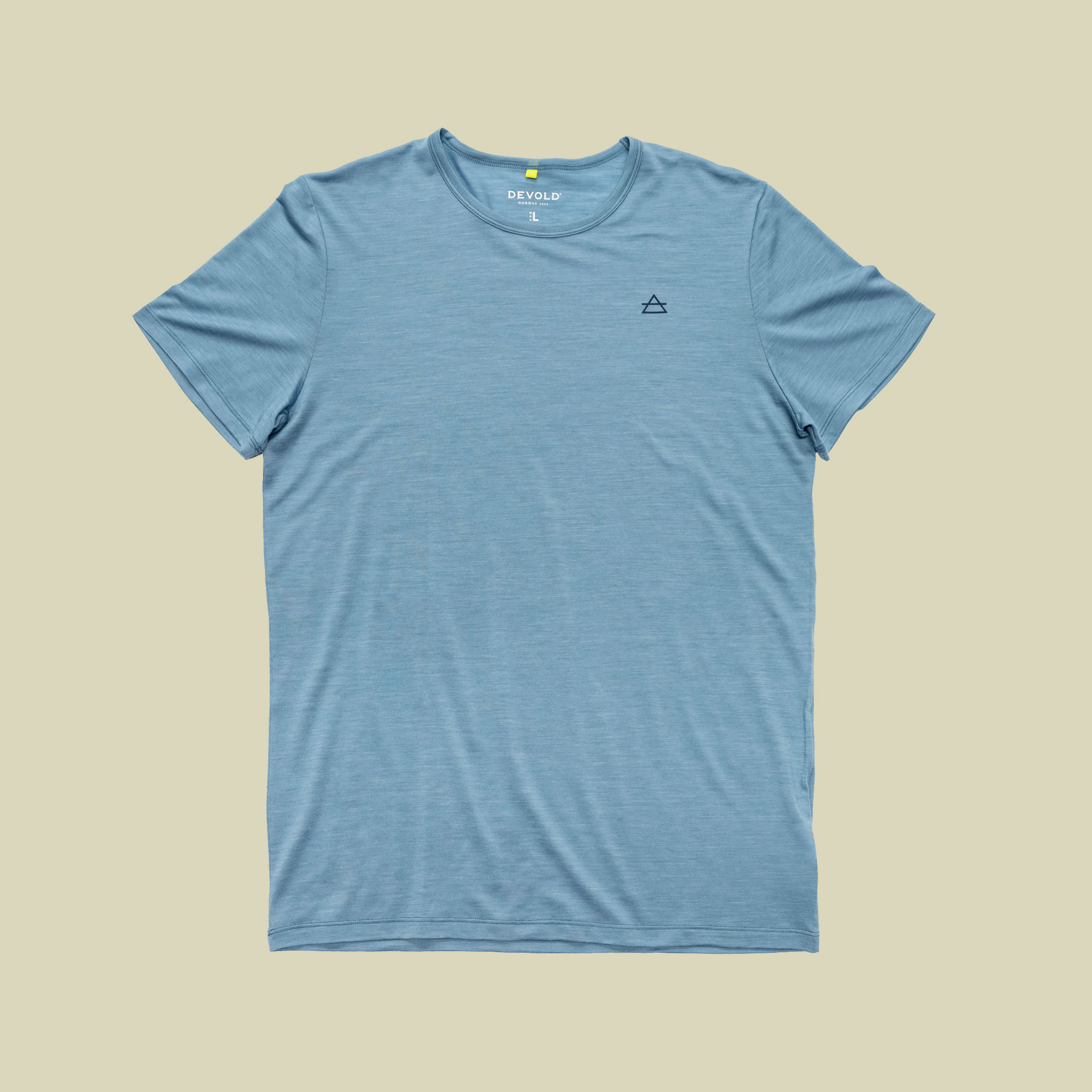 Active Tee Man S blau - skyblue