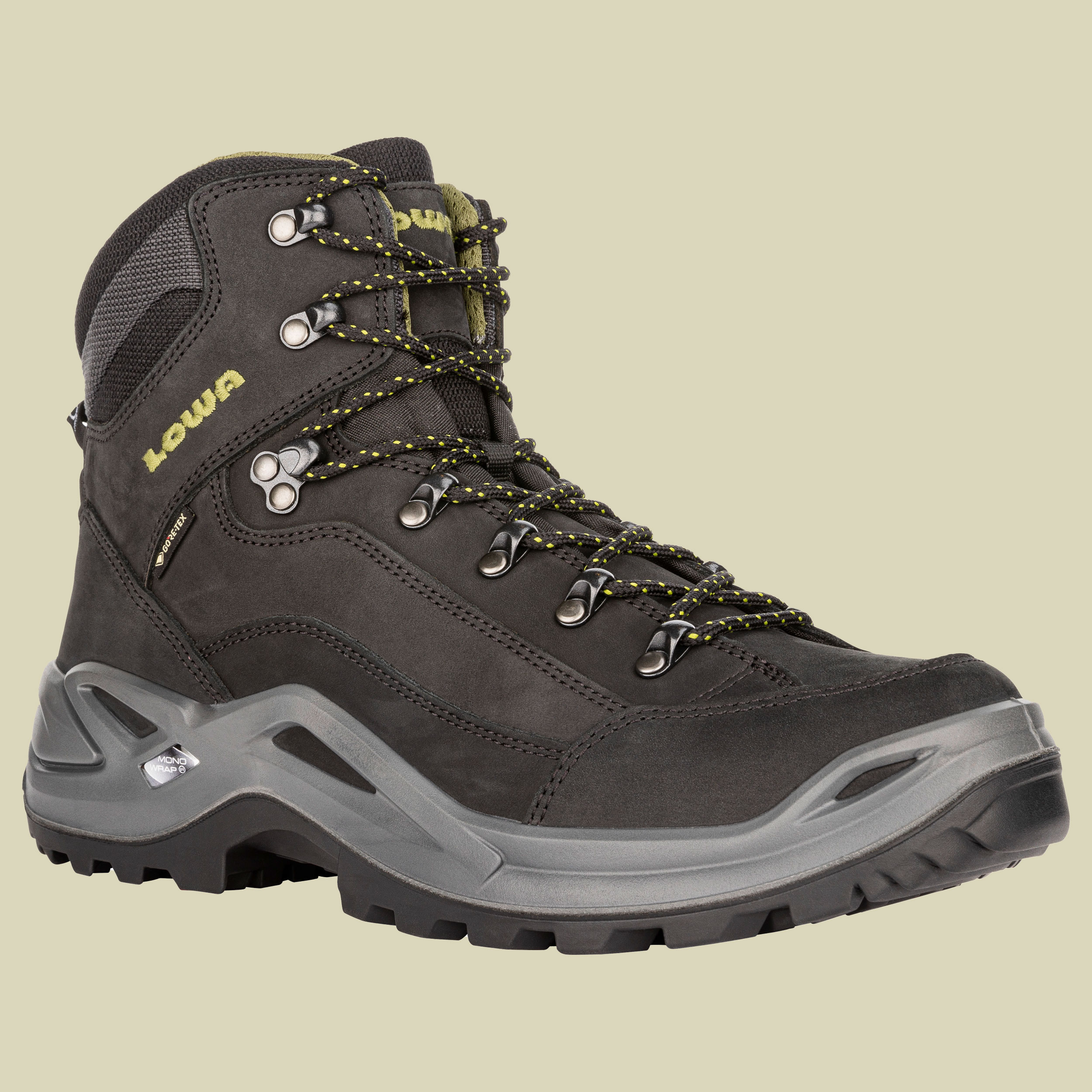 Renegade GTX Mid Men Größe UK 10 Farbe schwarz/oliv