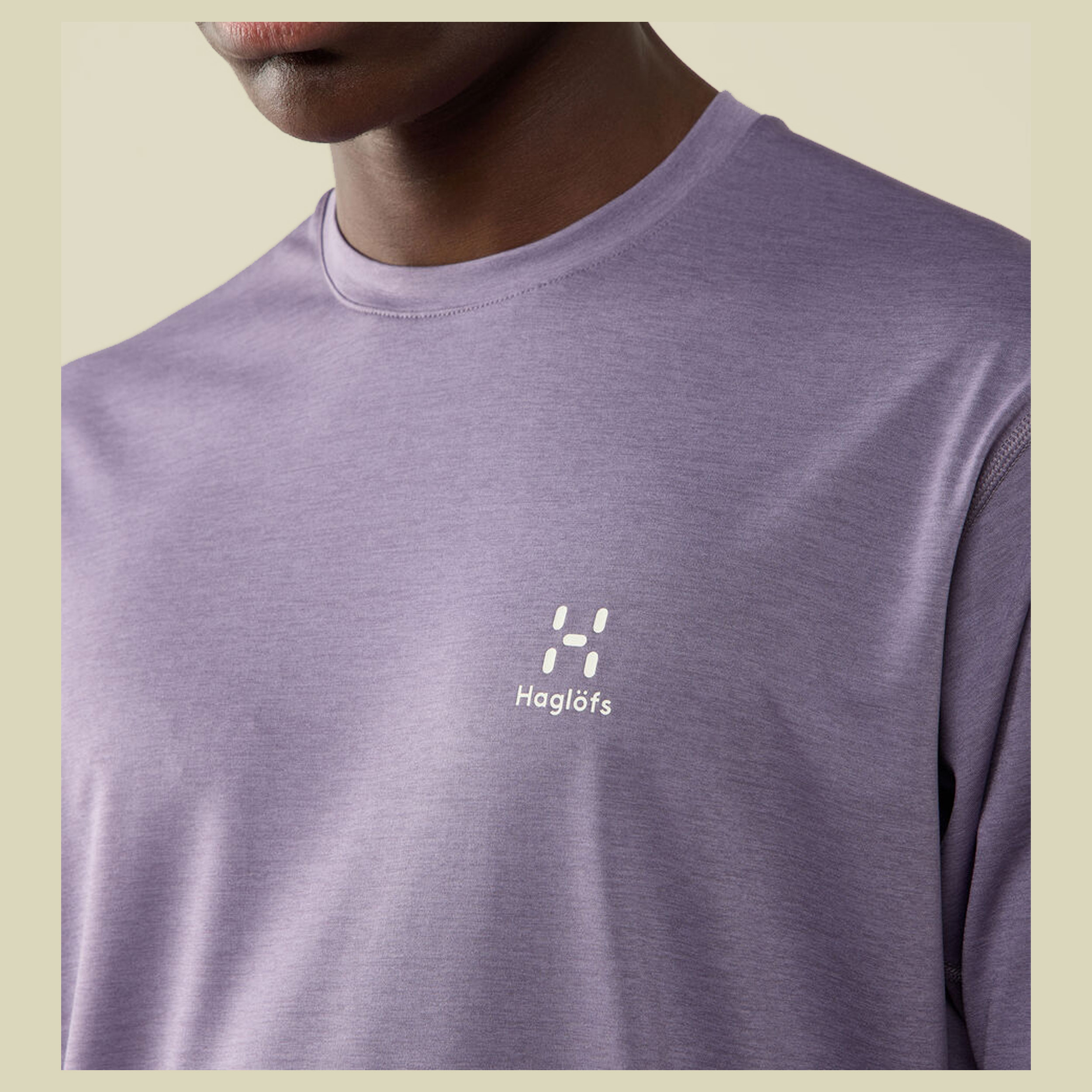 Ridge Tee Men lila XL - purple fog