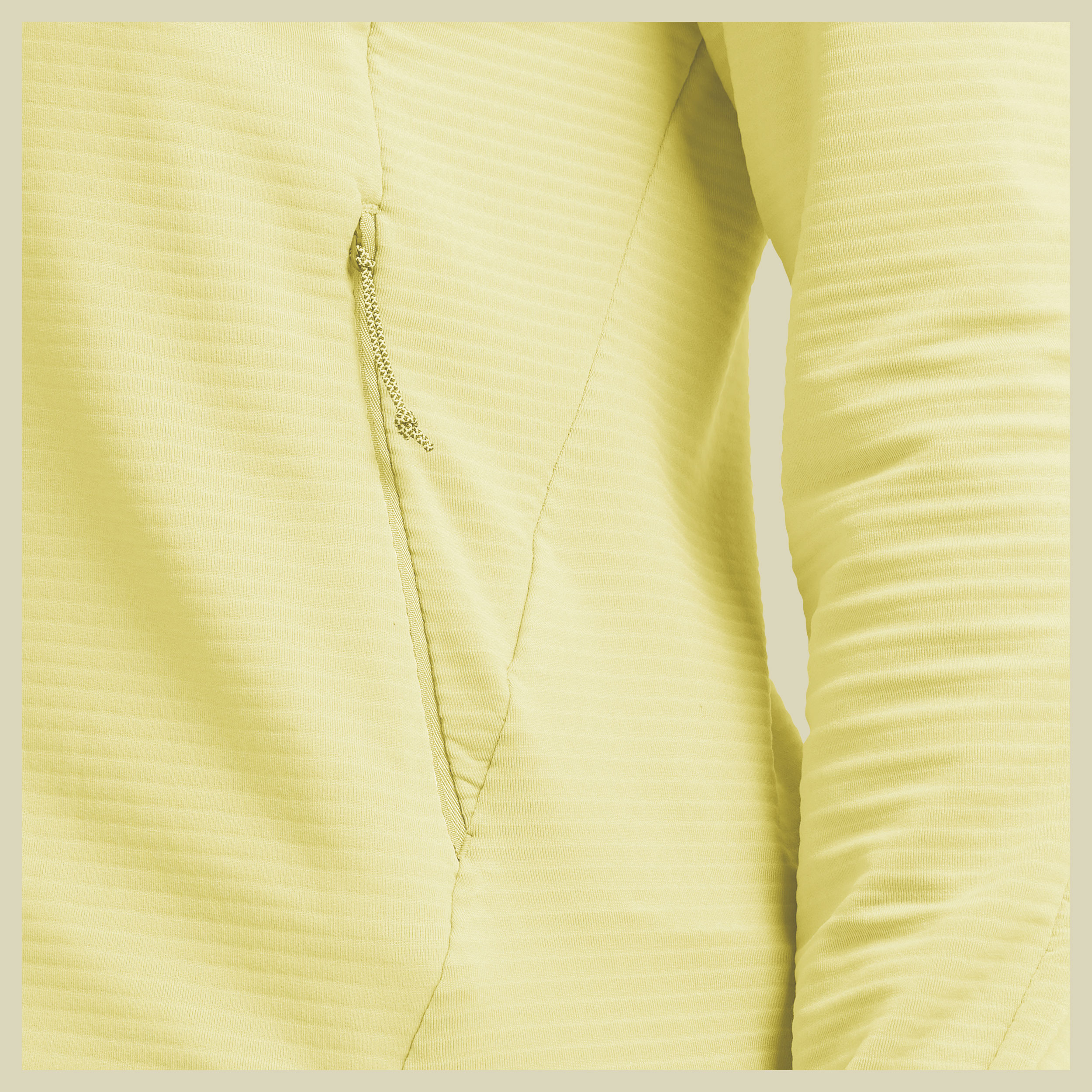 Litestride Hooded FZ Jacket Women XL beige - daisy