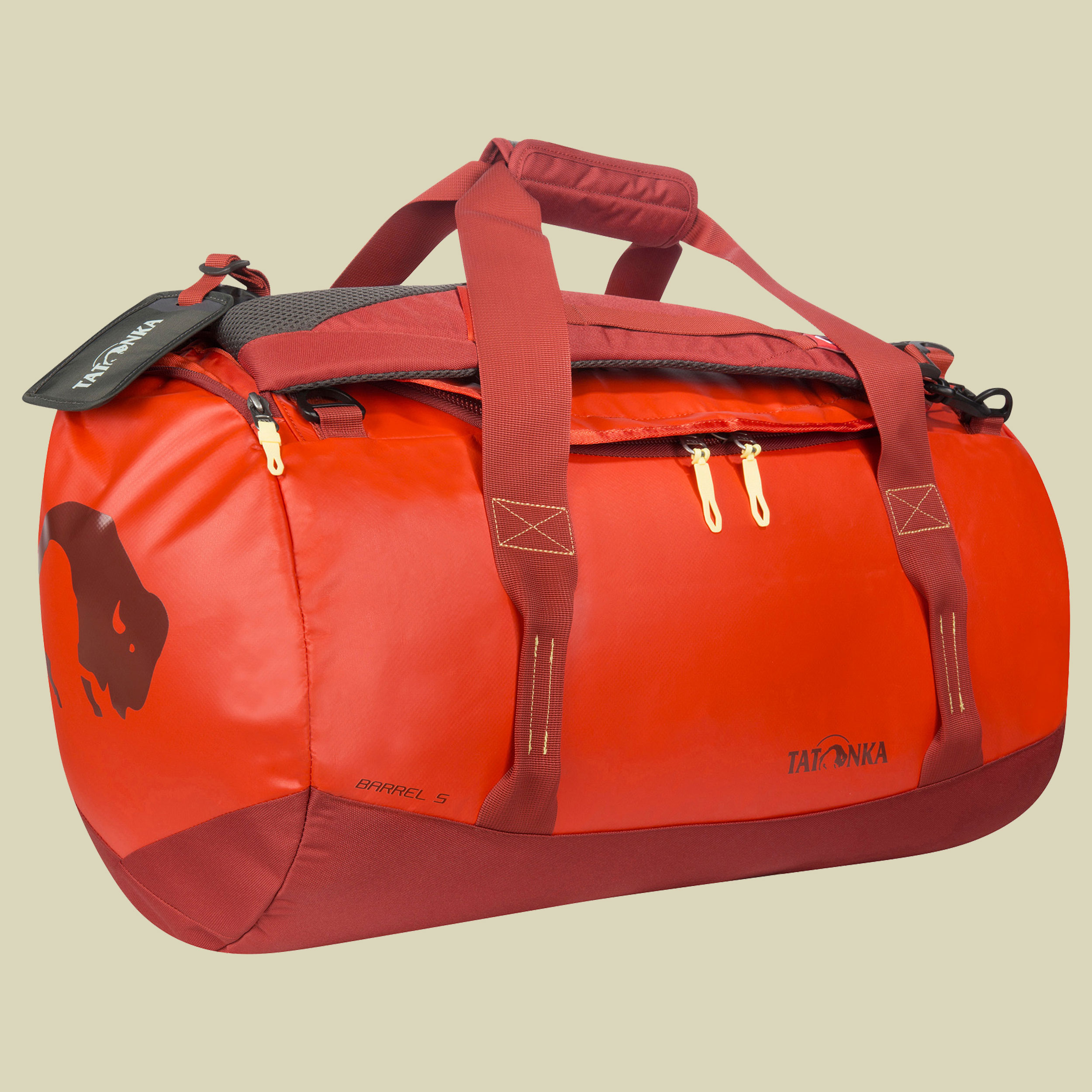 Barrel Duffel S Volumen 45 Farbe red orange