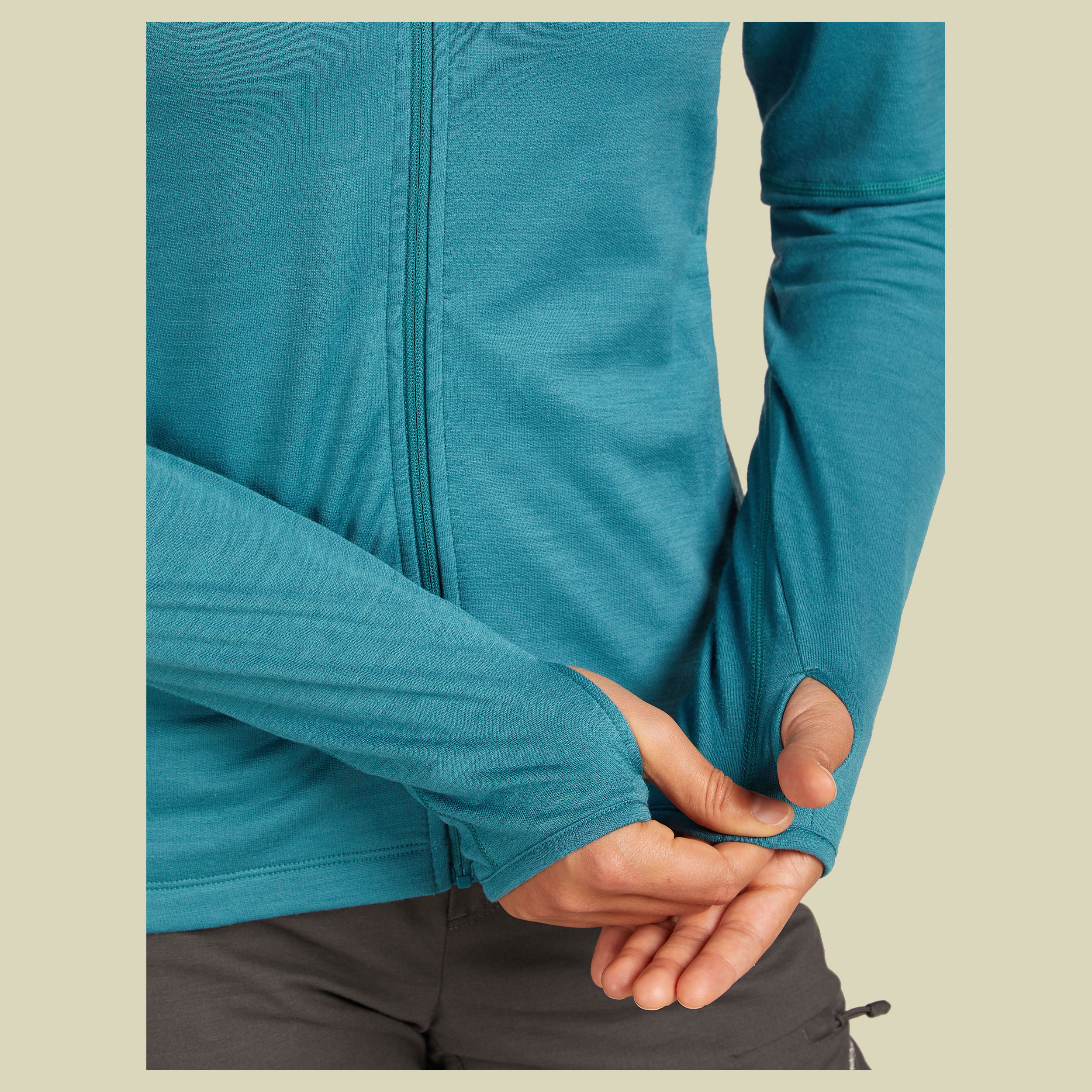 Merino 360 RealFleece Elemental LS Zip Hoodie Women Merino 360 RealFleece Elemental LS Zip Hoodie Women S topaz