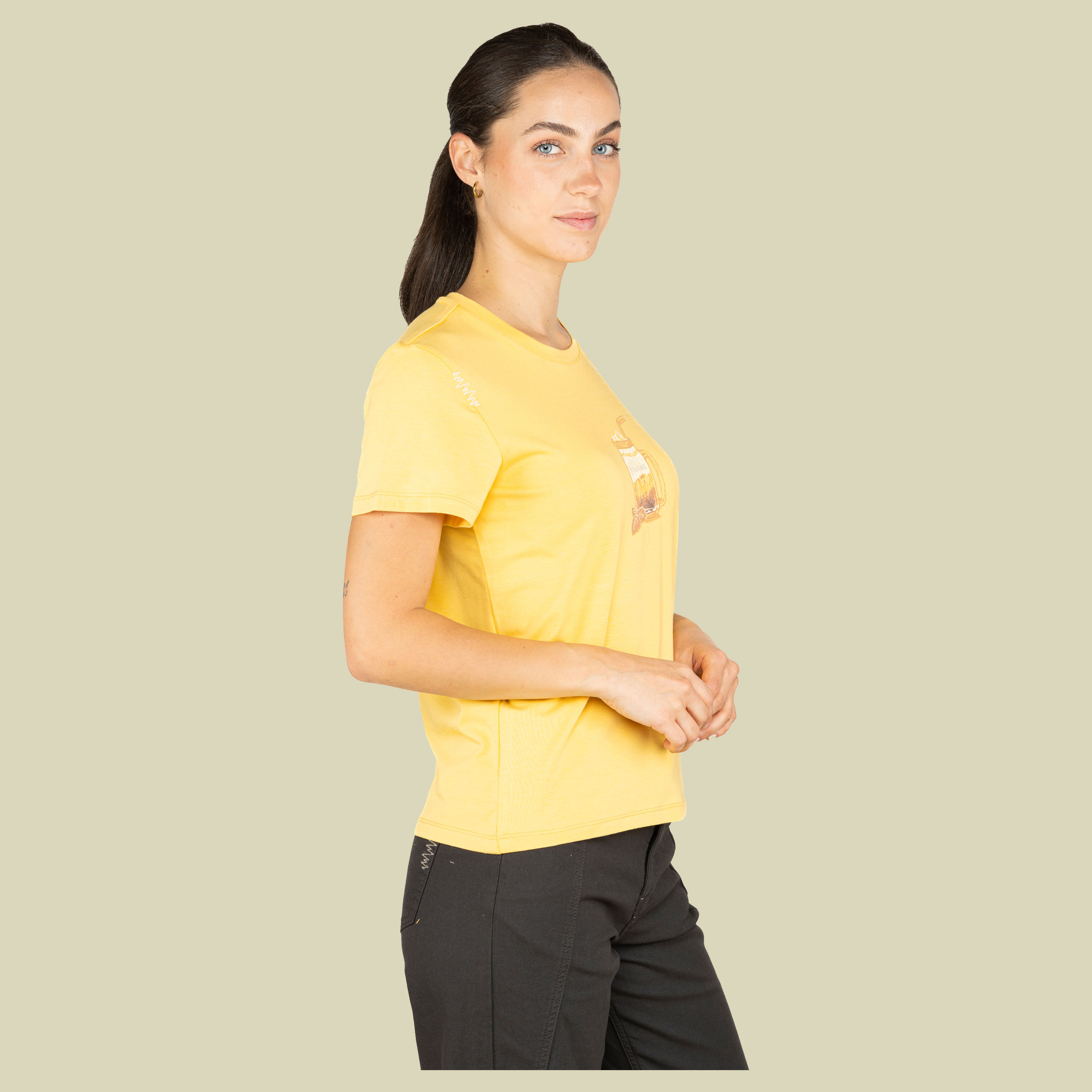 Iseo Mountains To Go Woman 42 gelb - Farbe yellow
