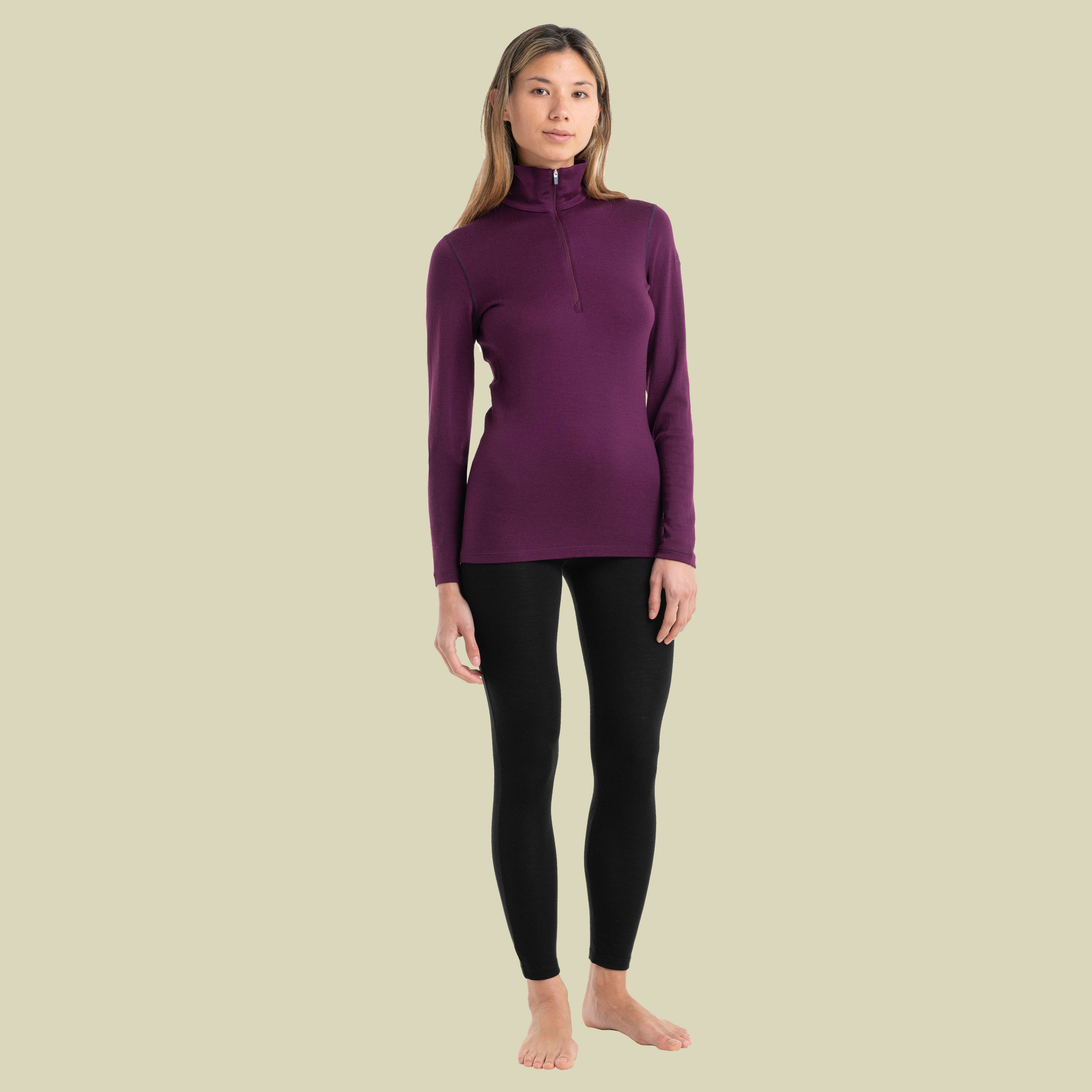 Tech LS Half Zip 260 Women Größe L  Farbe nightshade