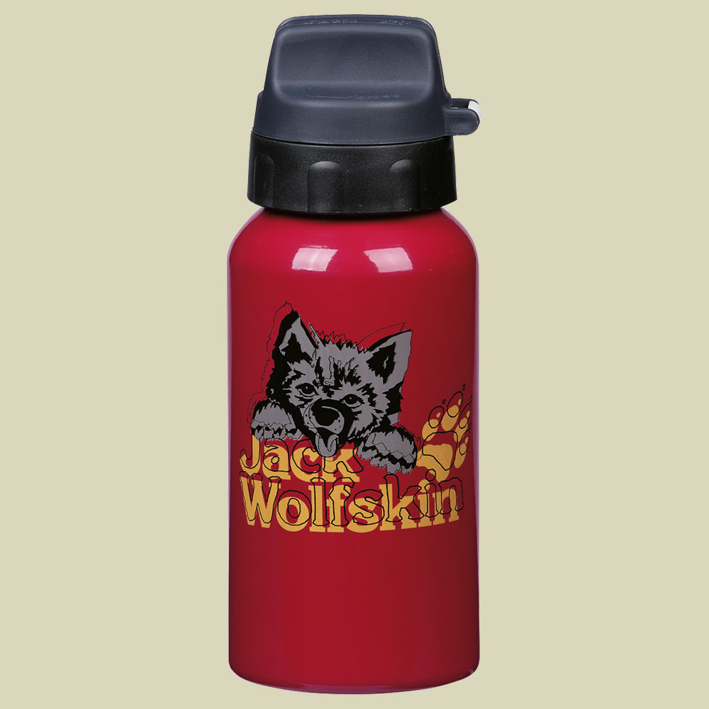 Kids Wolf Bottle Volumen 0,4 Farbe real red