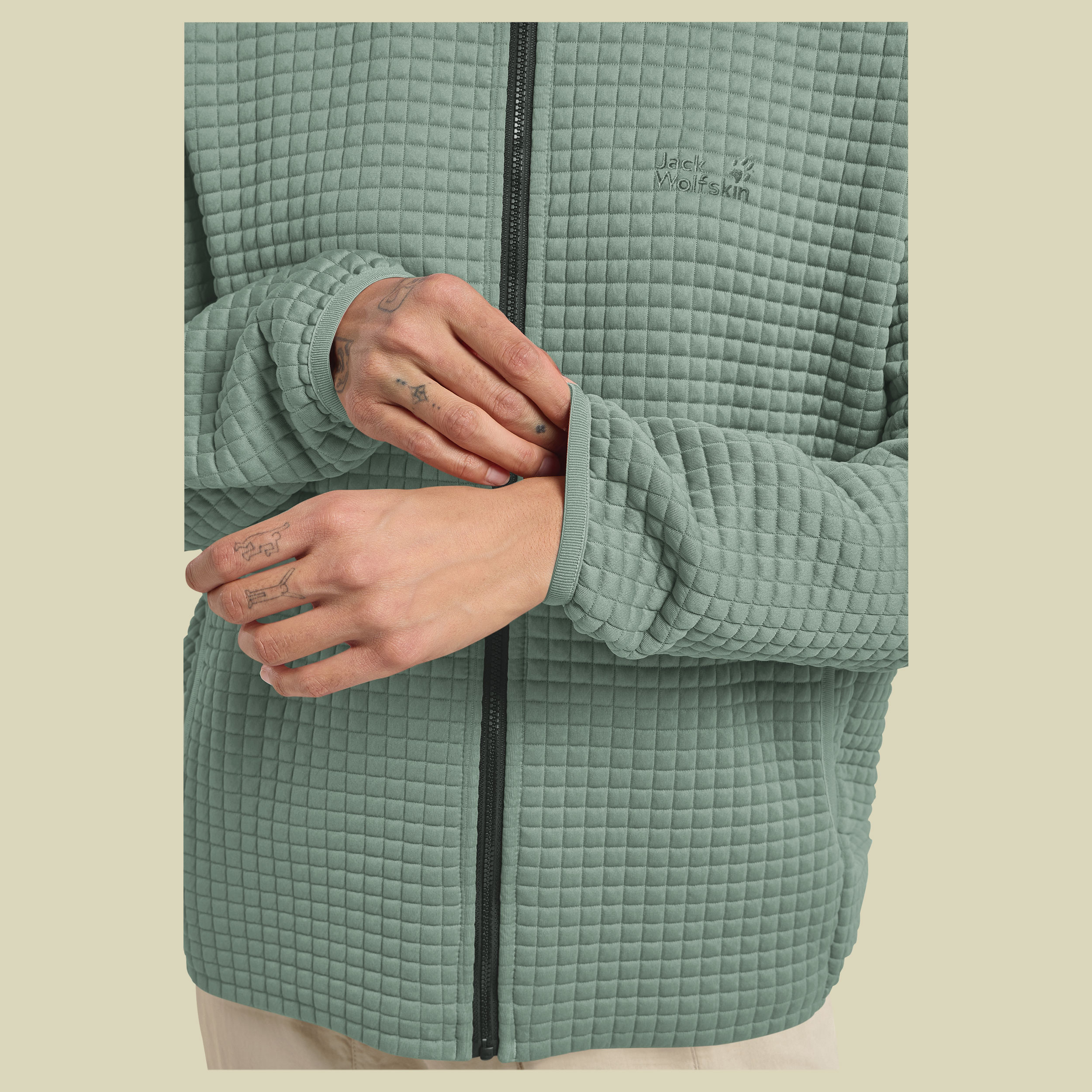 Mogari Hooded FZ Women XL grün - green zinnia