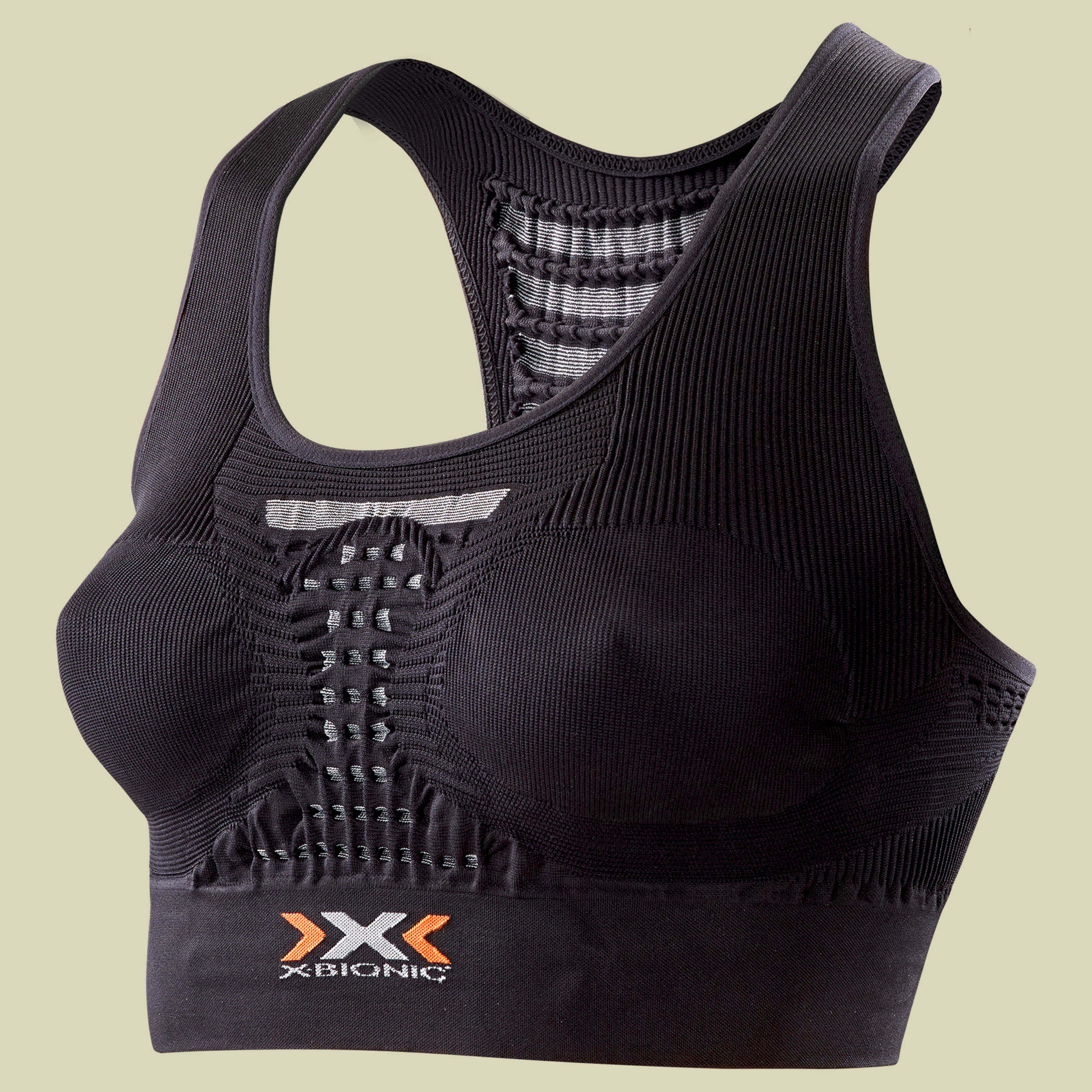 X-Bionic Multisport Lady UW Bra Größe XS/ Cup D Farbe black/ pearl grey