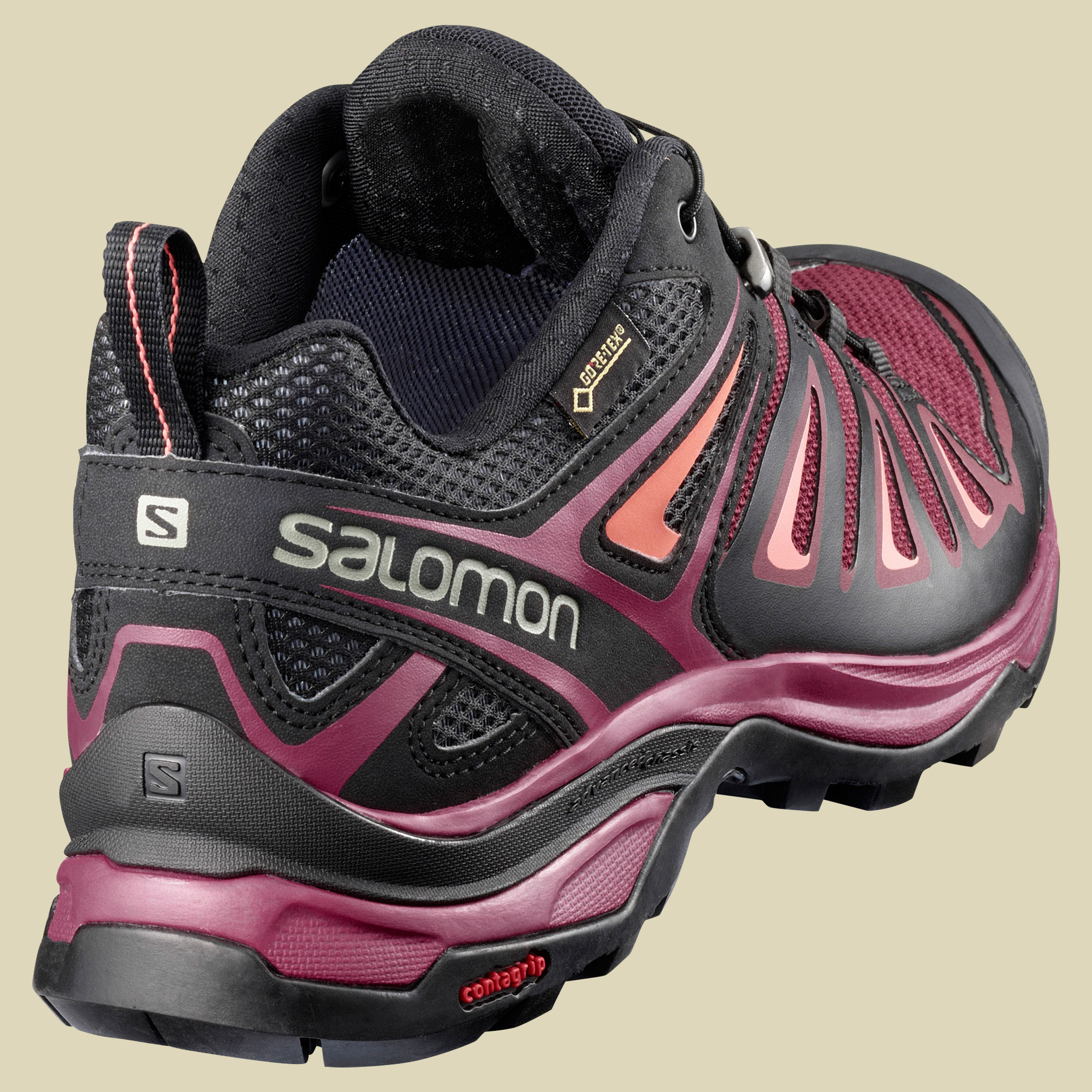 X Ultra 3 GTX Women Größe UK 5,5 Farbe tawny port/black/li