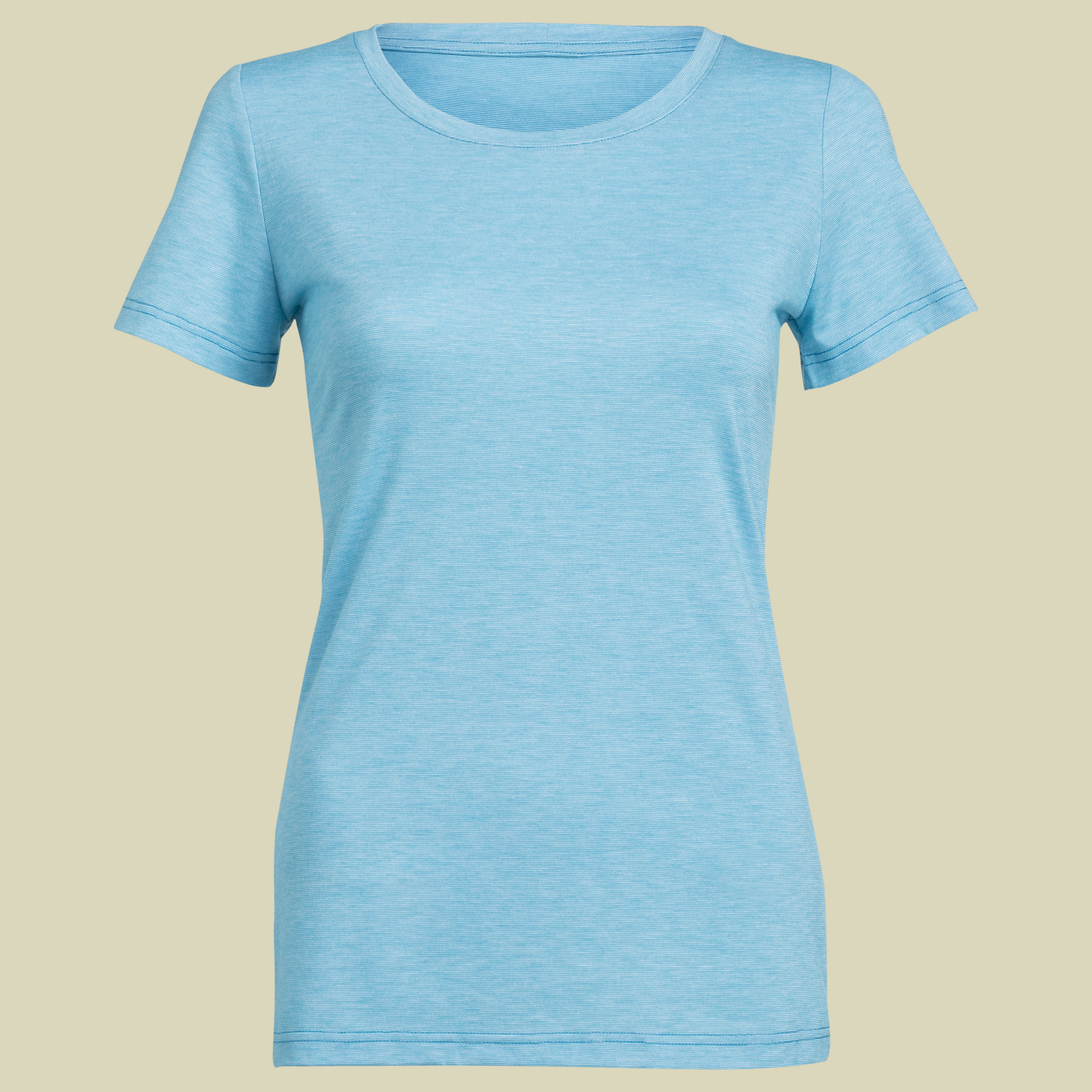 Birta Women Rundhals-Ausschnitt Größe XXL Farbe türkis- meliert