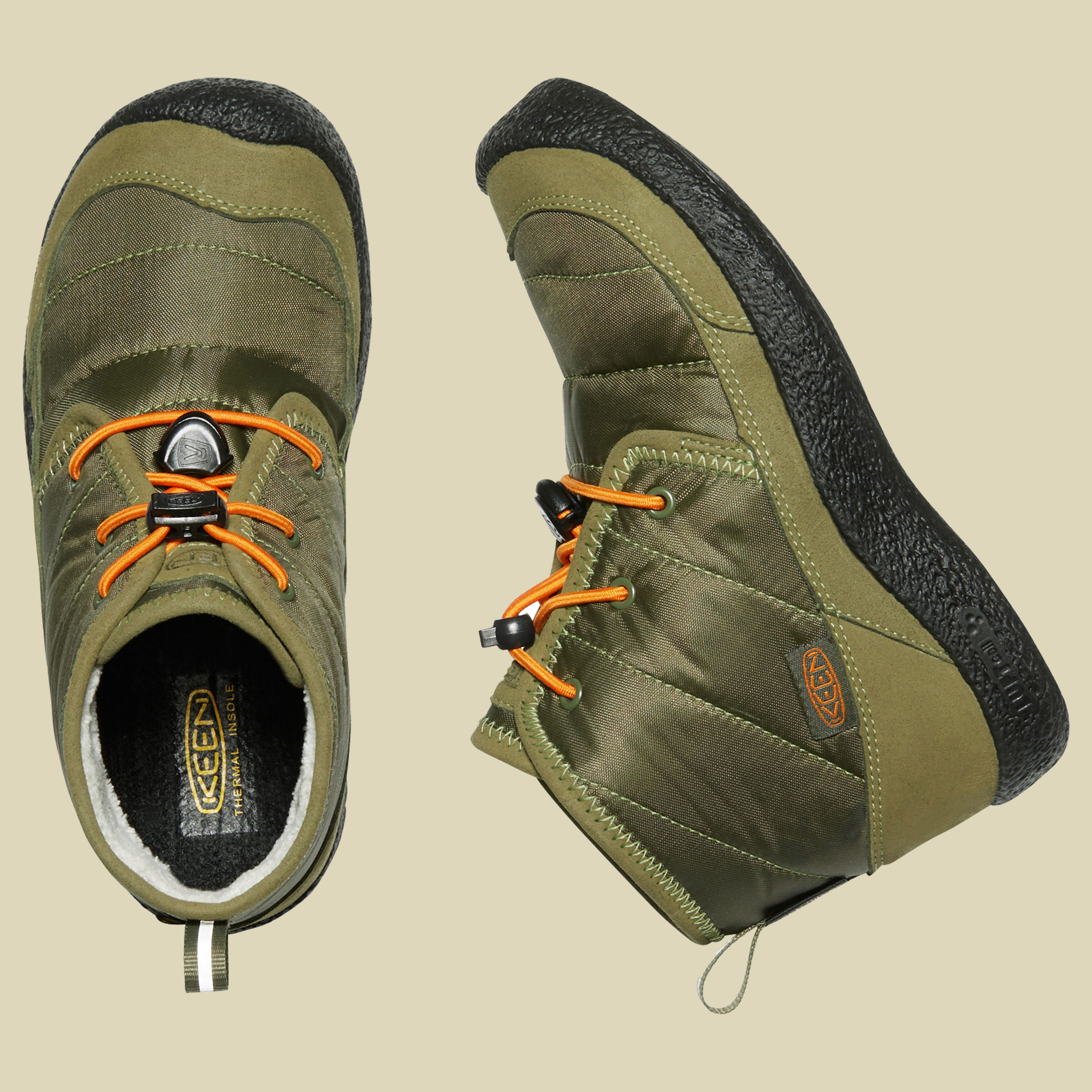 Howser II Chukka WP Kids Größe 32-33 Farbe capulet olive/russet orange